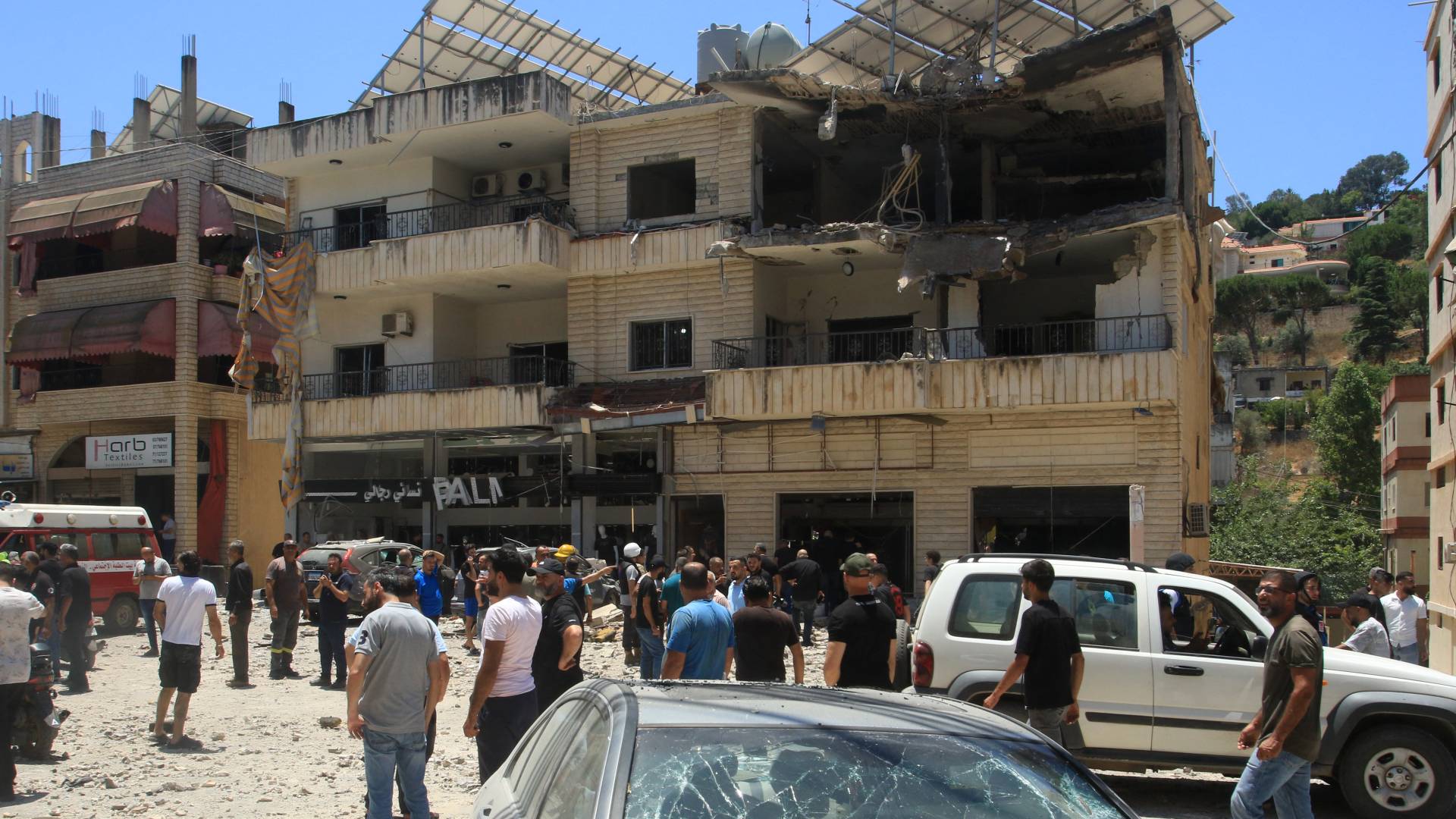 غارة للاحتلال تستهدف النبطية جنوب لبنان