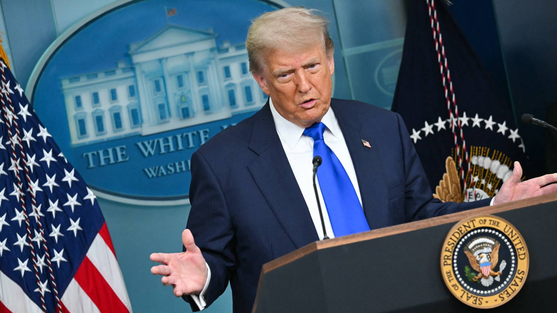 الرئيس الأمريكي دونالد ترمب