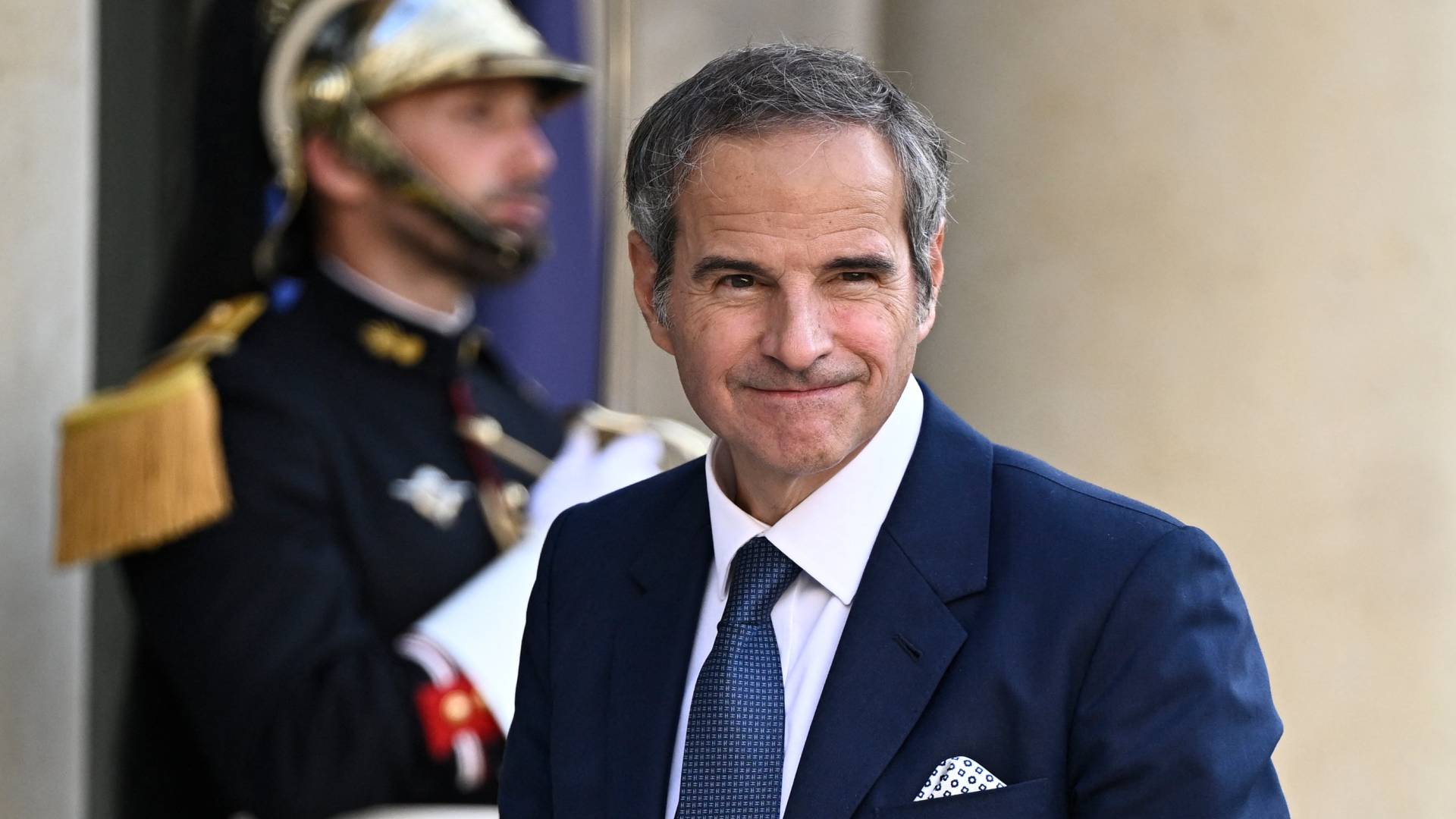 المدير العام للوكالة الدولية للطاقة الذرية رافاييل غروسي