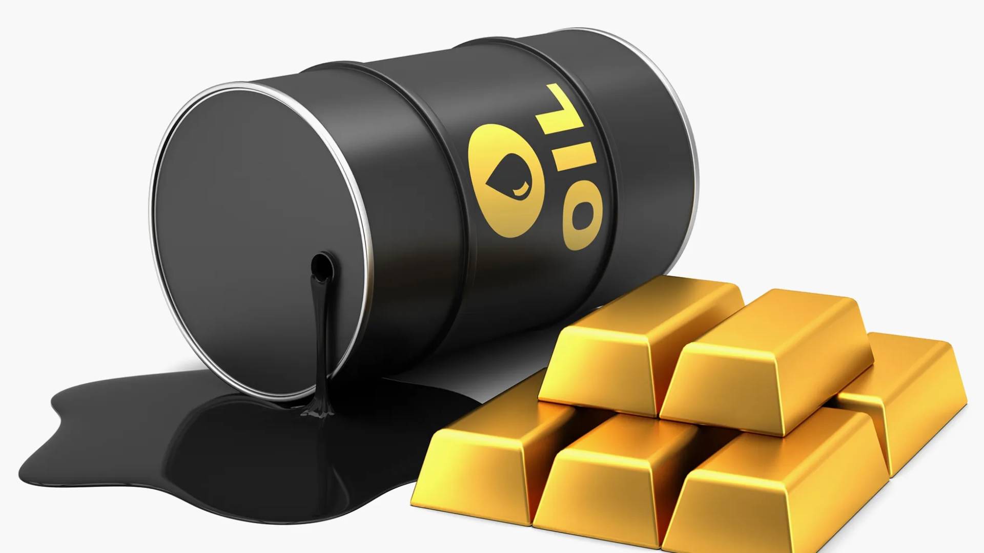 نفط و ذهب - تعبيريه