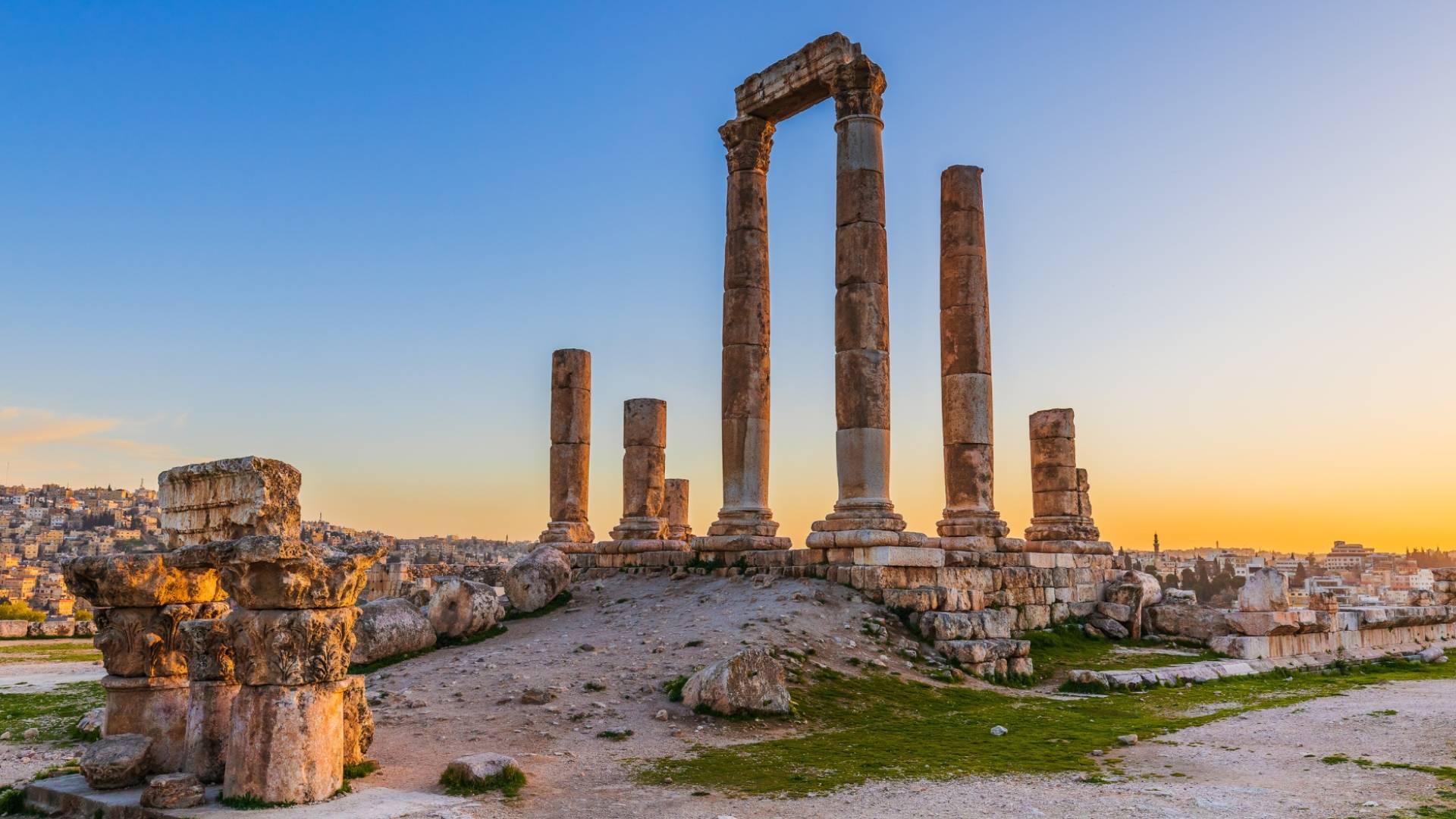 جبل القلعة في العاصمة عمان