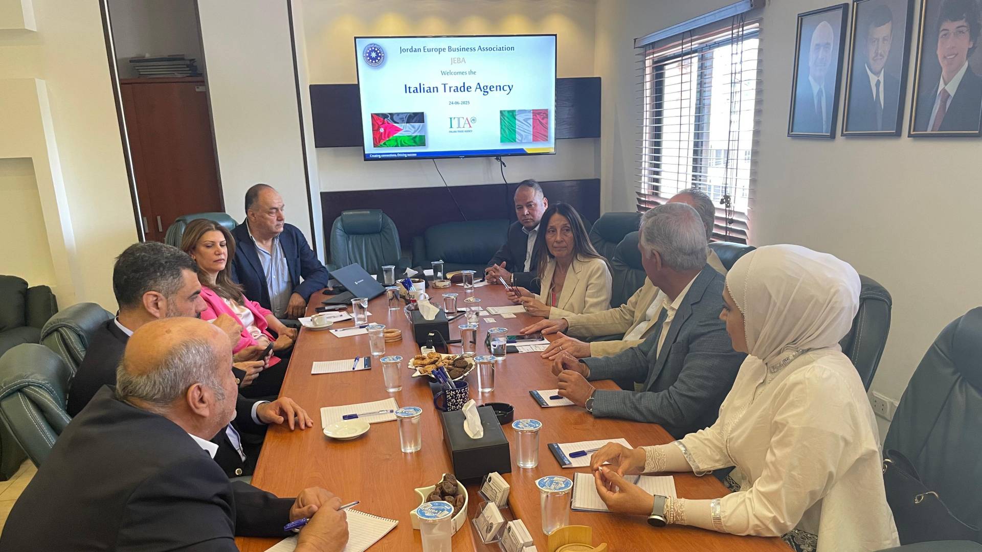 مجلس إدارة جمعية الأعمال الأردنية الأوربية