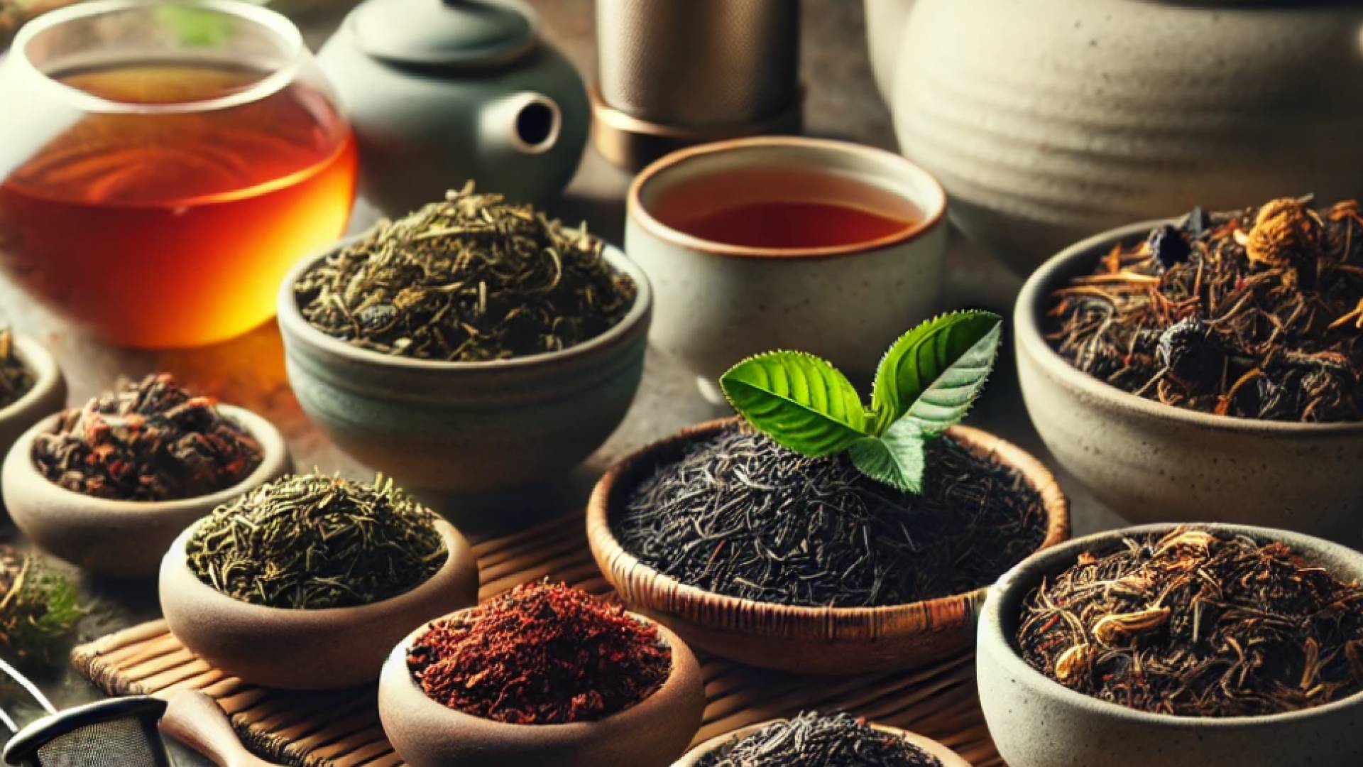 انواع الشاي