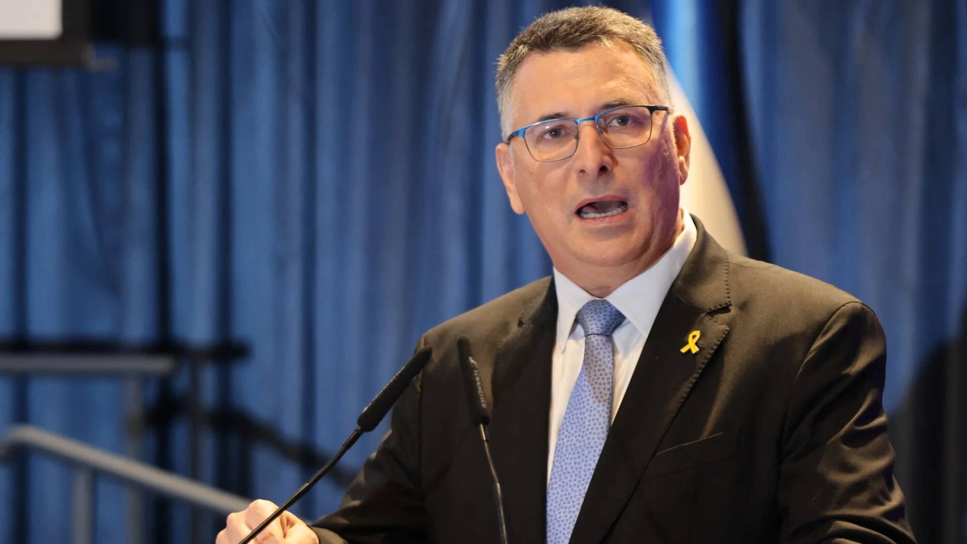 وزير خارجية الاحتلال الإسرائيلي جدعون ساعر