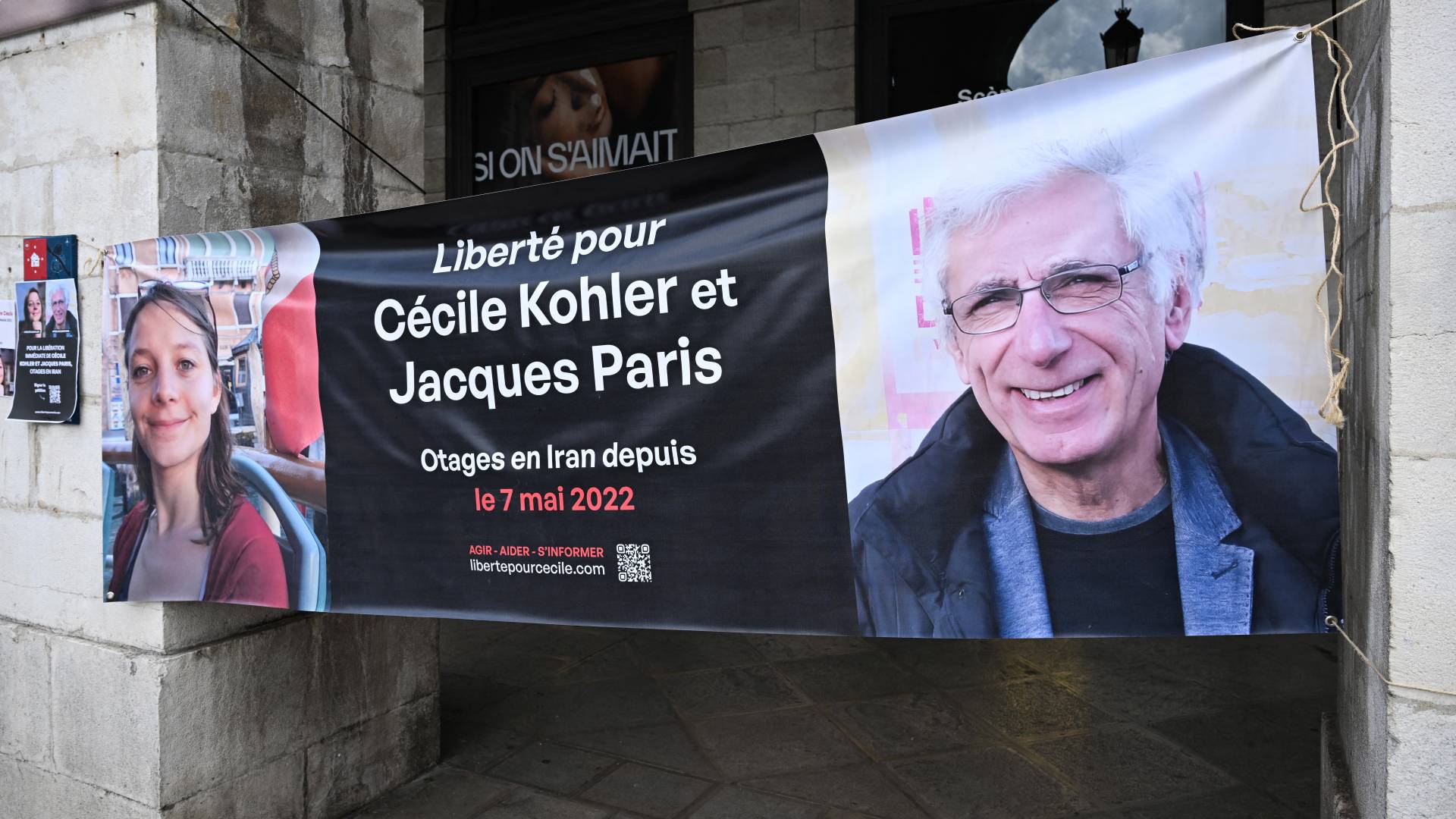 الفرنسيين المحتجزين لدى إيران سيسيل كولر وجاك باري