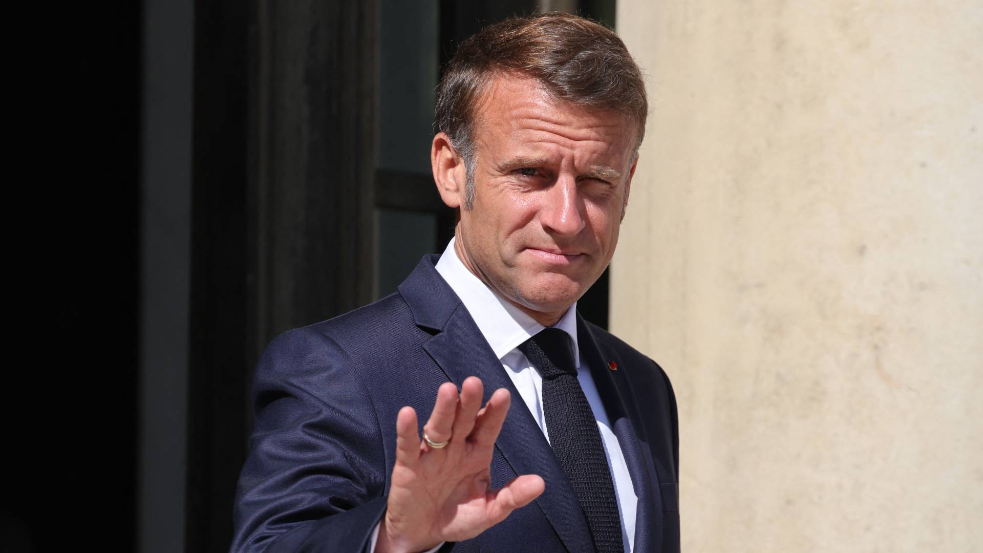 الرئيس الفرنسي إيمانويل ماكرون