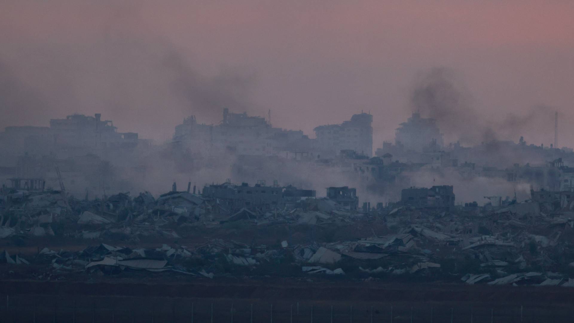 آثار الدمار في قطاع غزة