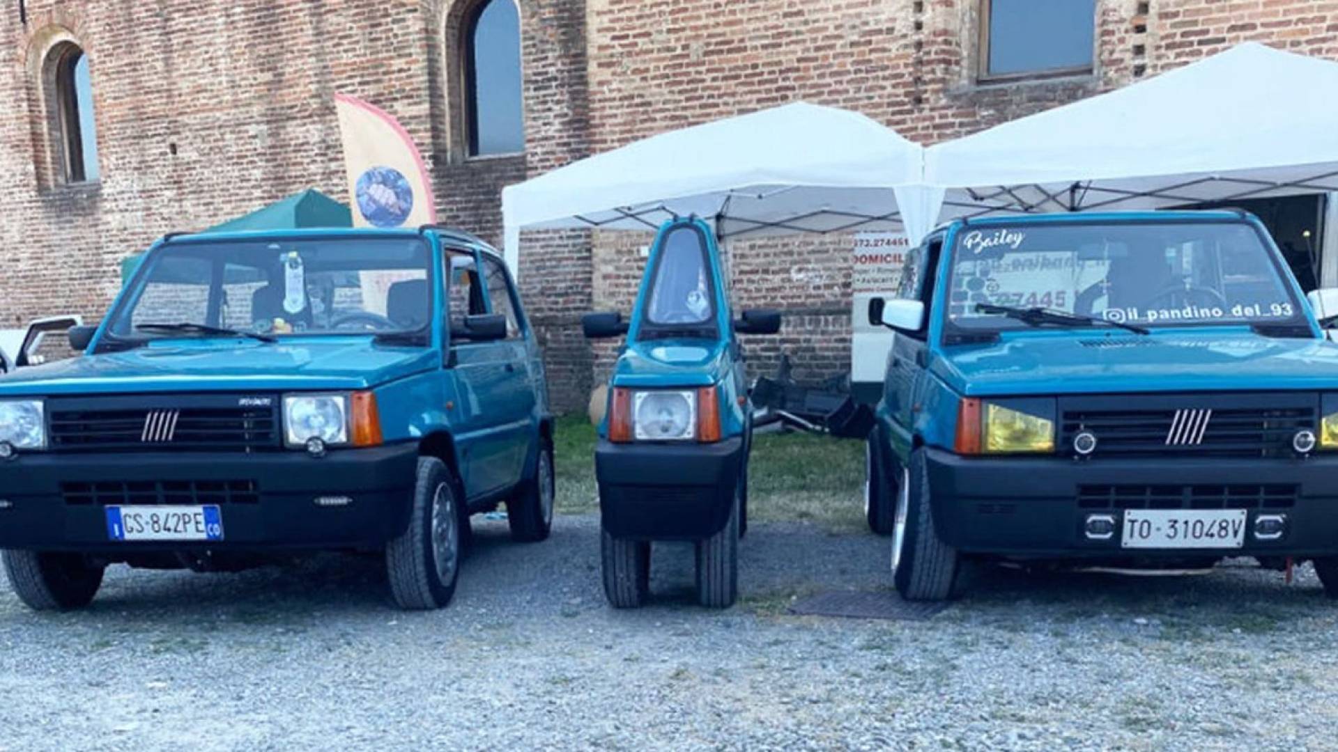 إيطالي يصمم أضيق سيارة قابلة للقيادة في العالم بعرض نصف متر