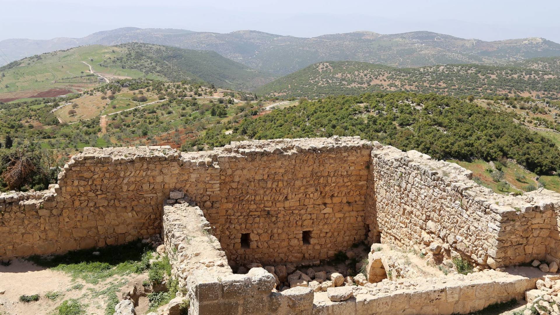 لقطة عامة لعجلون