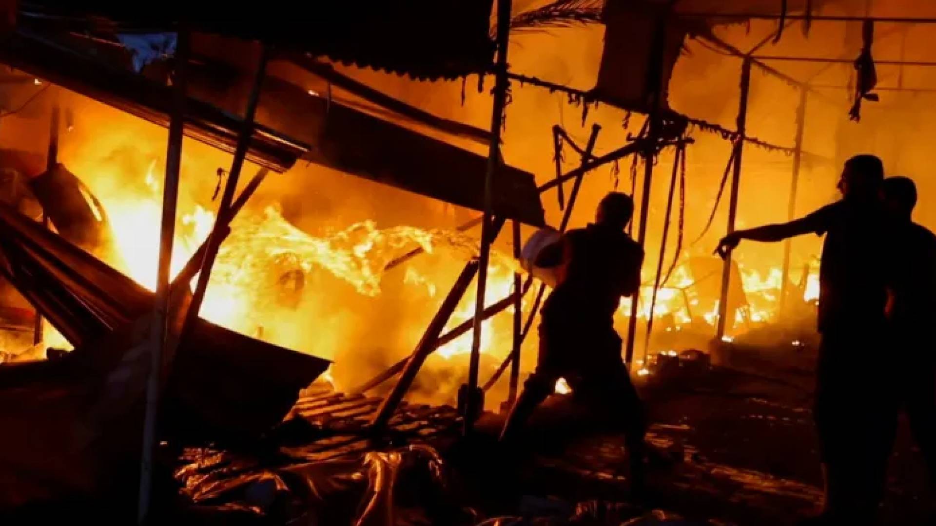 استهداف خيام النازحين في غزة