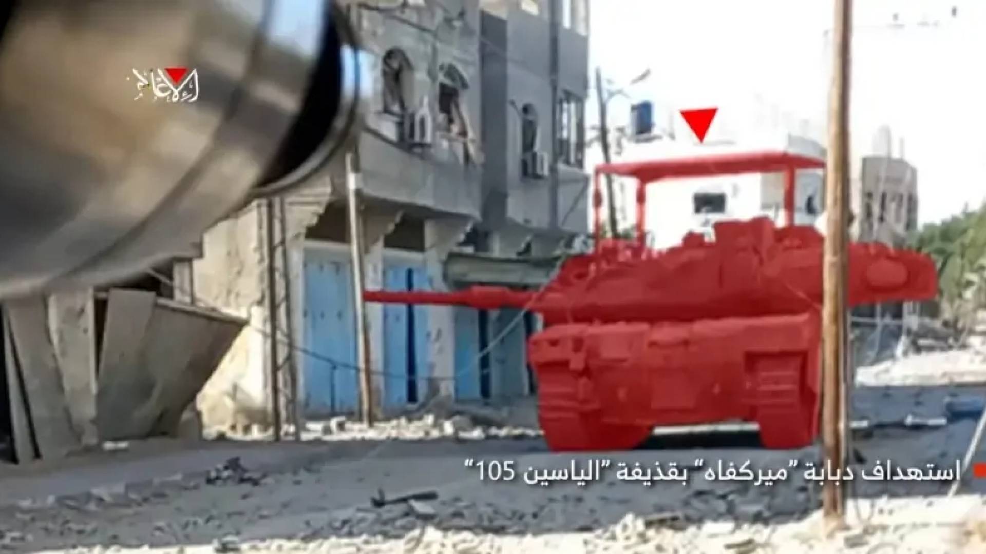 استهداف آليات الاحتلال في غزة