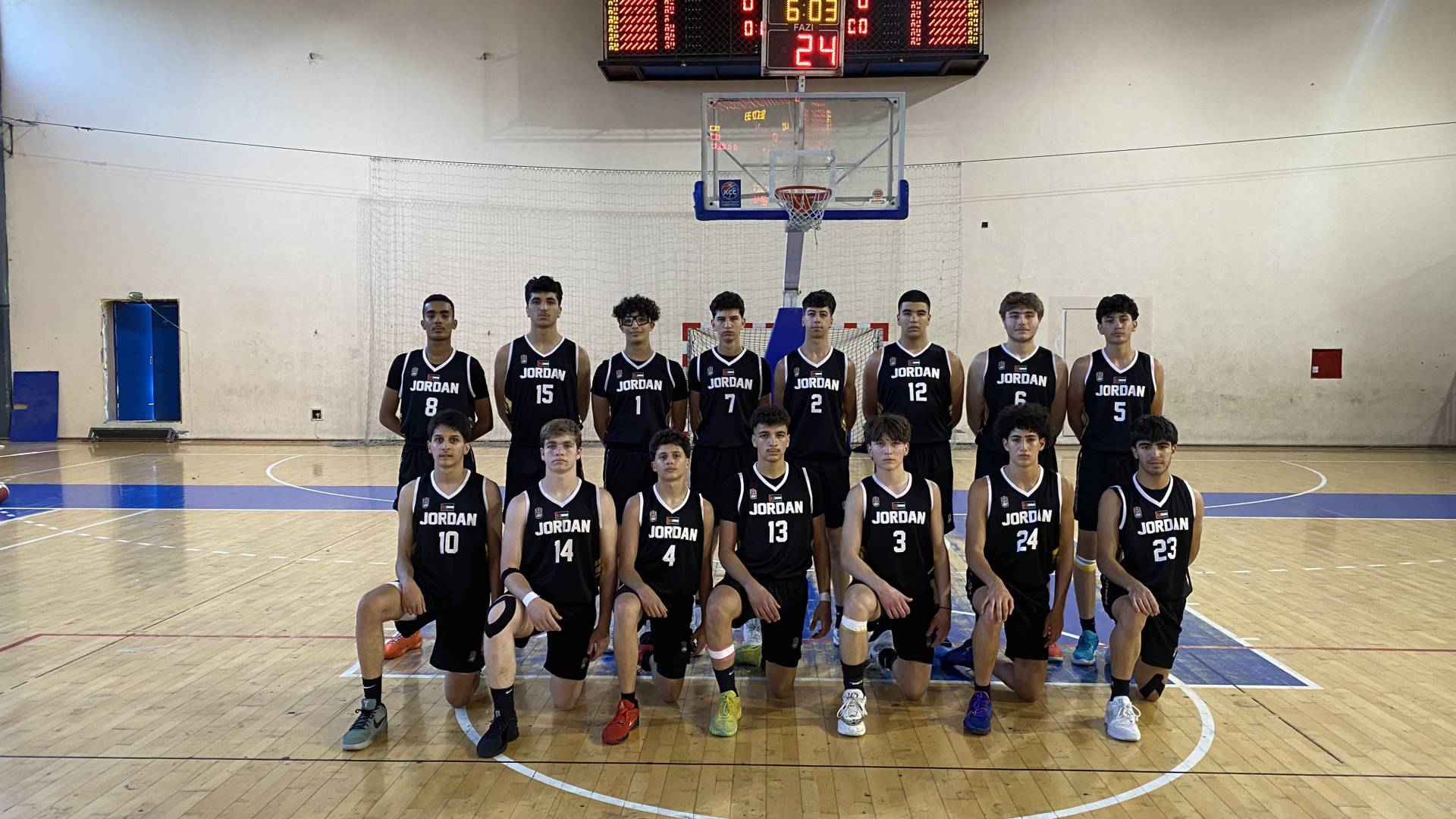 منتخب الاردن للناشئين تحت 16