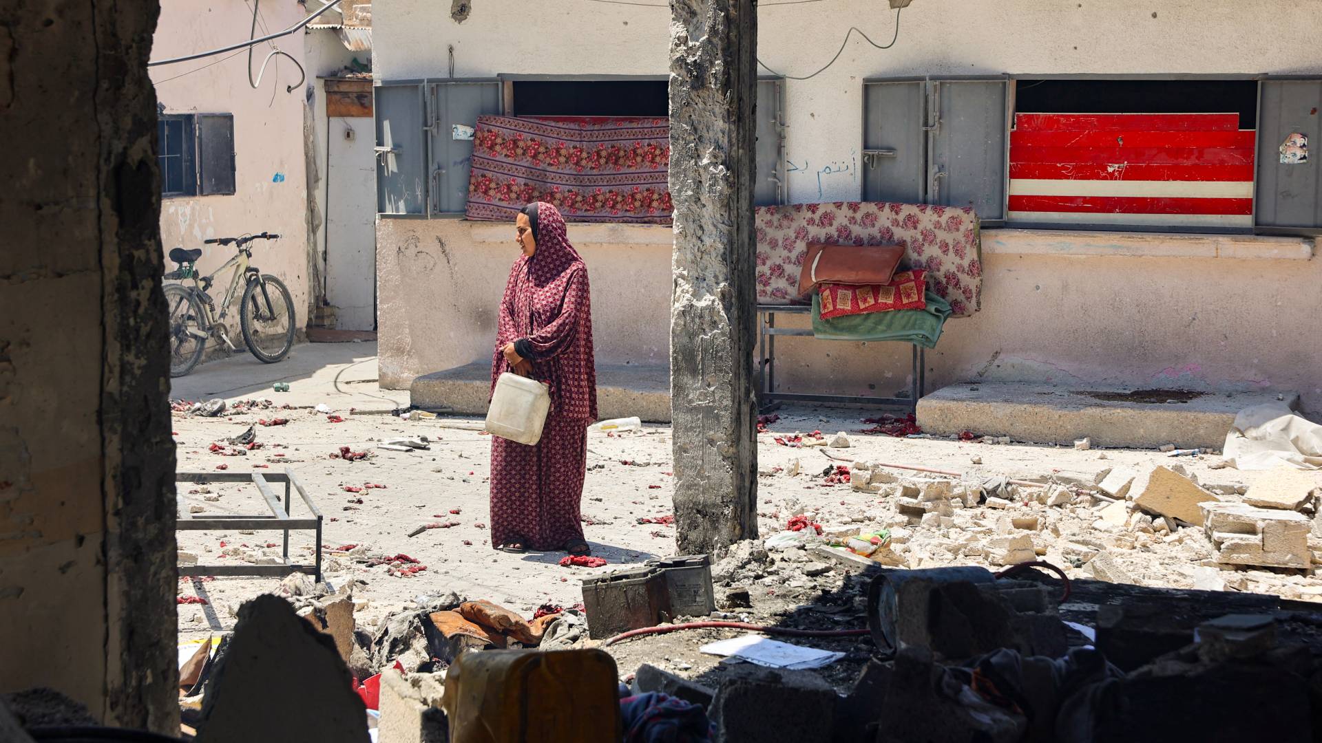 غزة بلا ماء بسبب عدوان الاحتلال