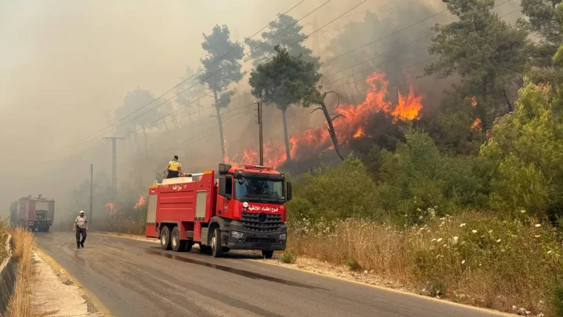 حرائق اللاذقية