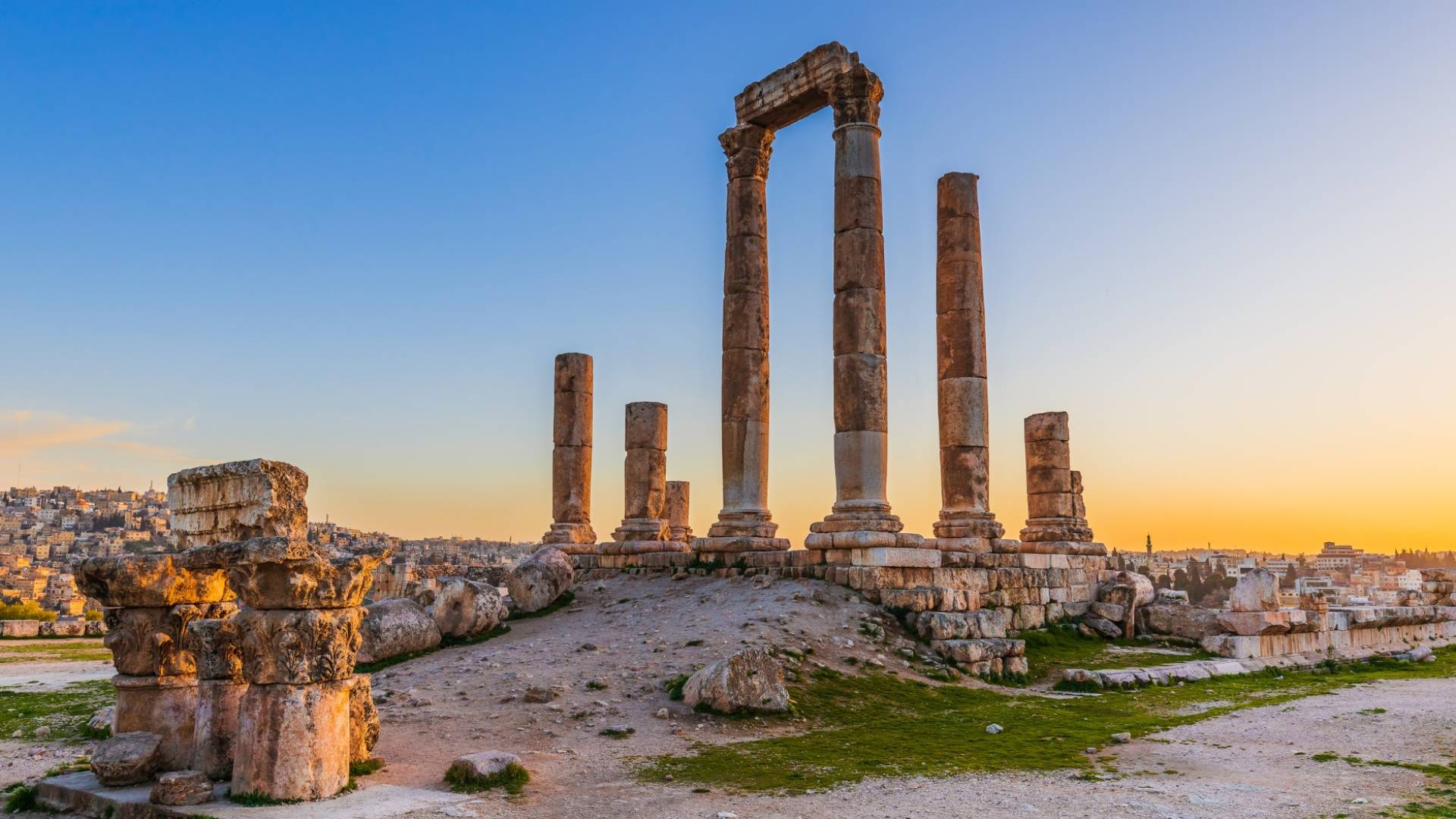 جبل القلعة في العاصمة عمان