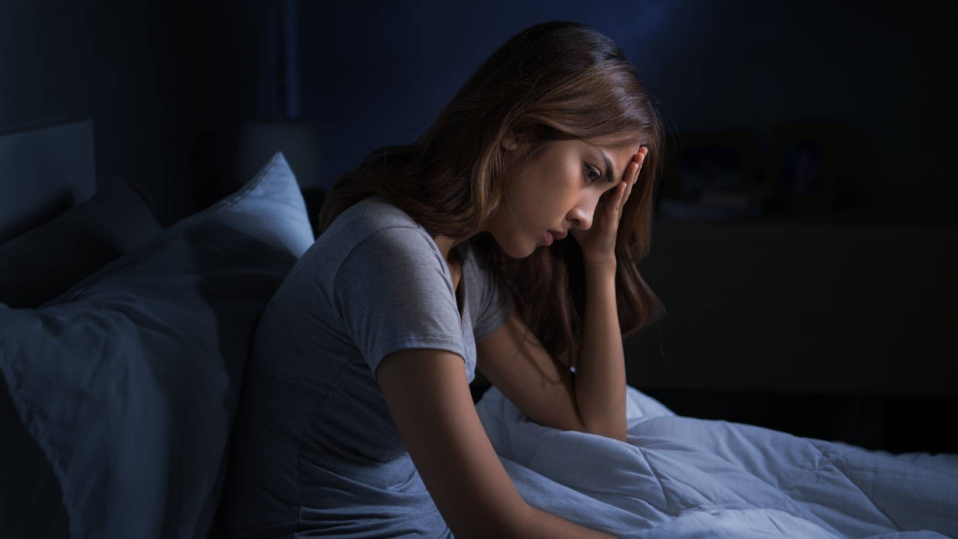 فتاة راودها كابوس - تعبيرية