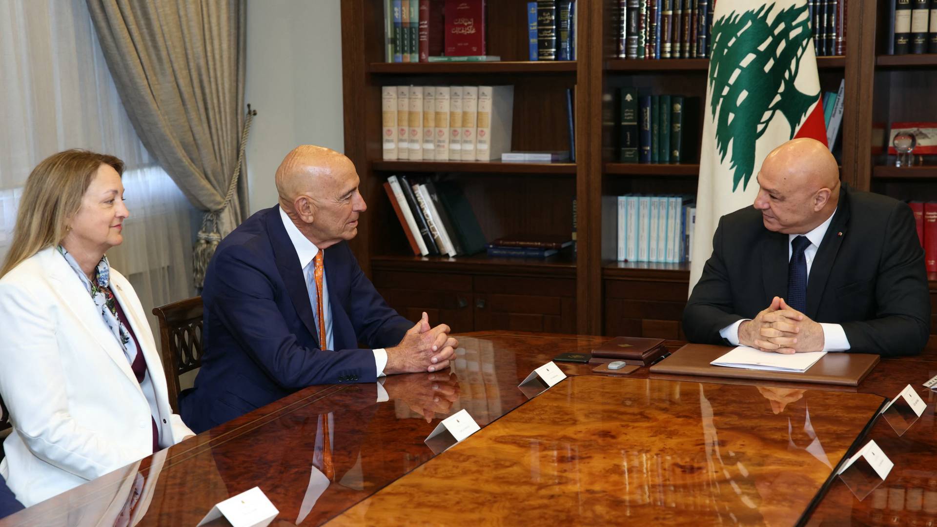 مبعوث الرئيس الأمريكي، توم باراك