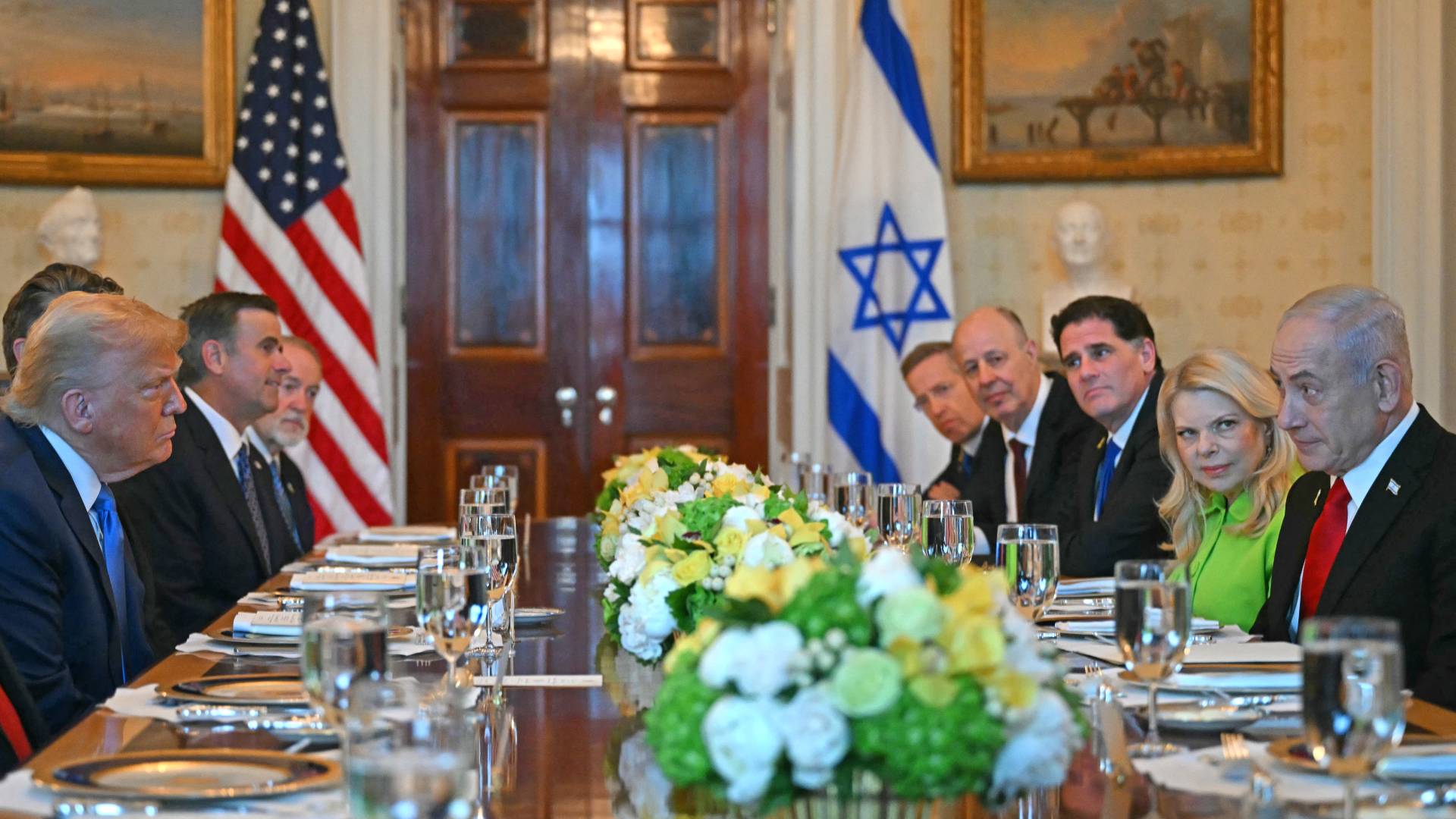 نتنياهو يلتقي ترمب في البيت الأبيض