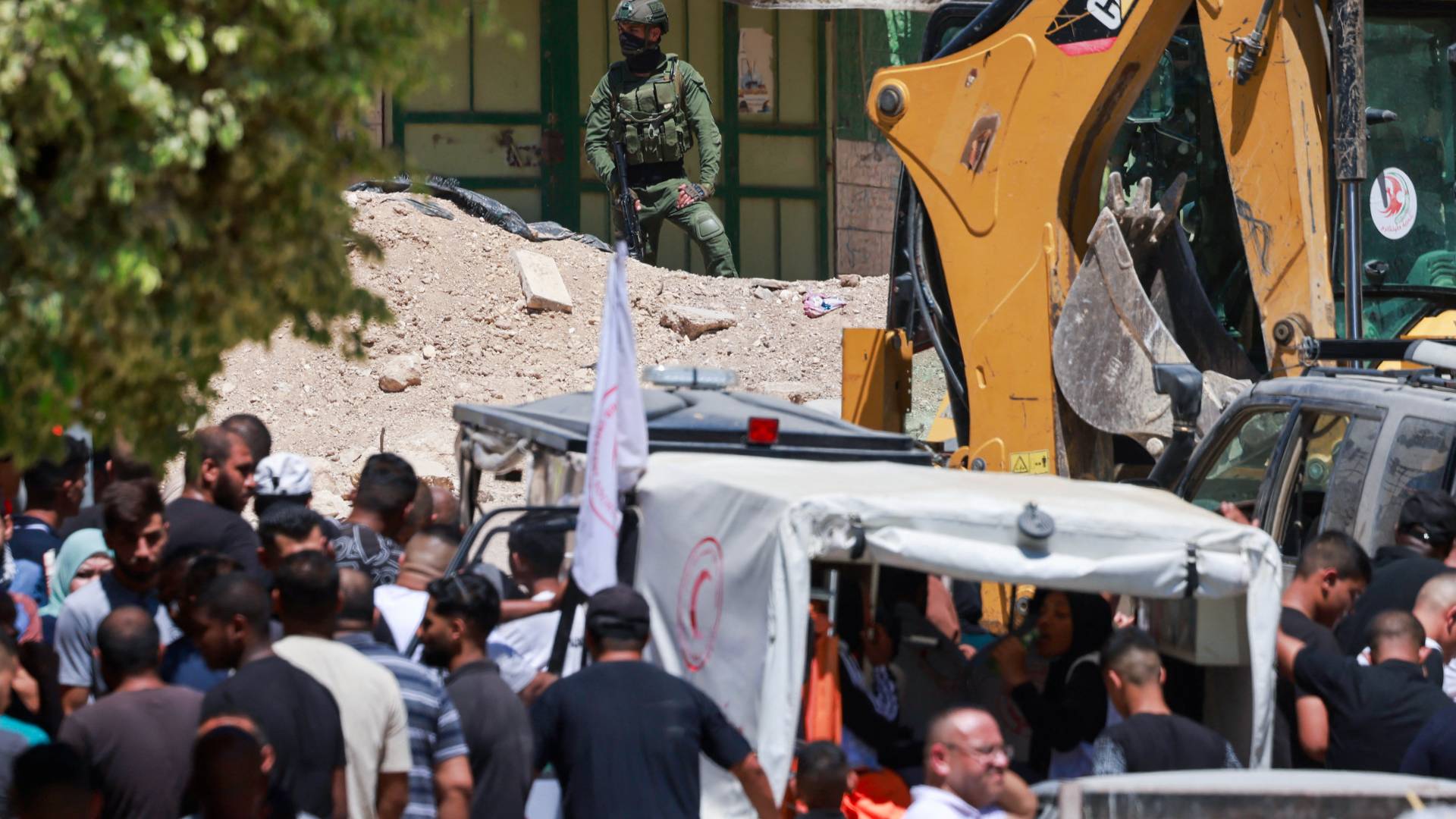 عملية عسكرية في الضفة الغربية المحتلة