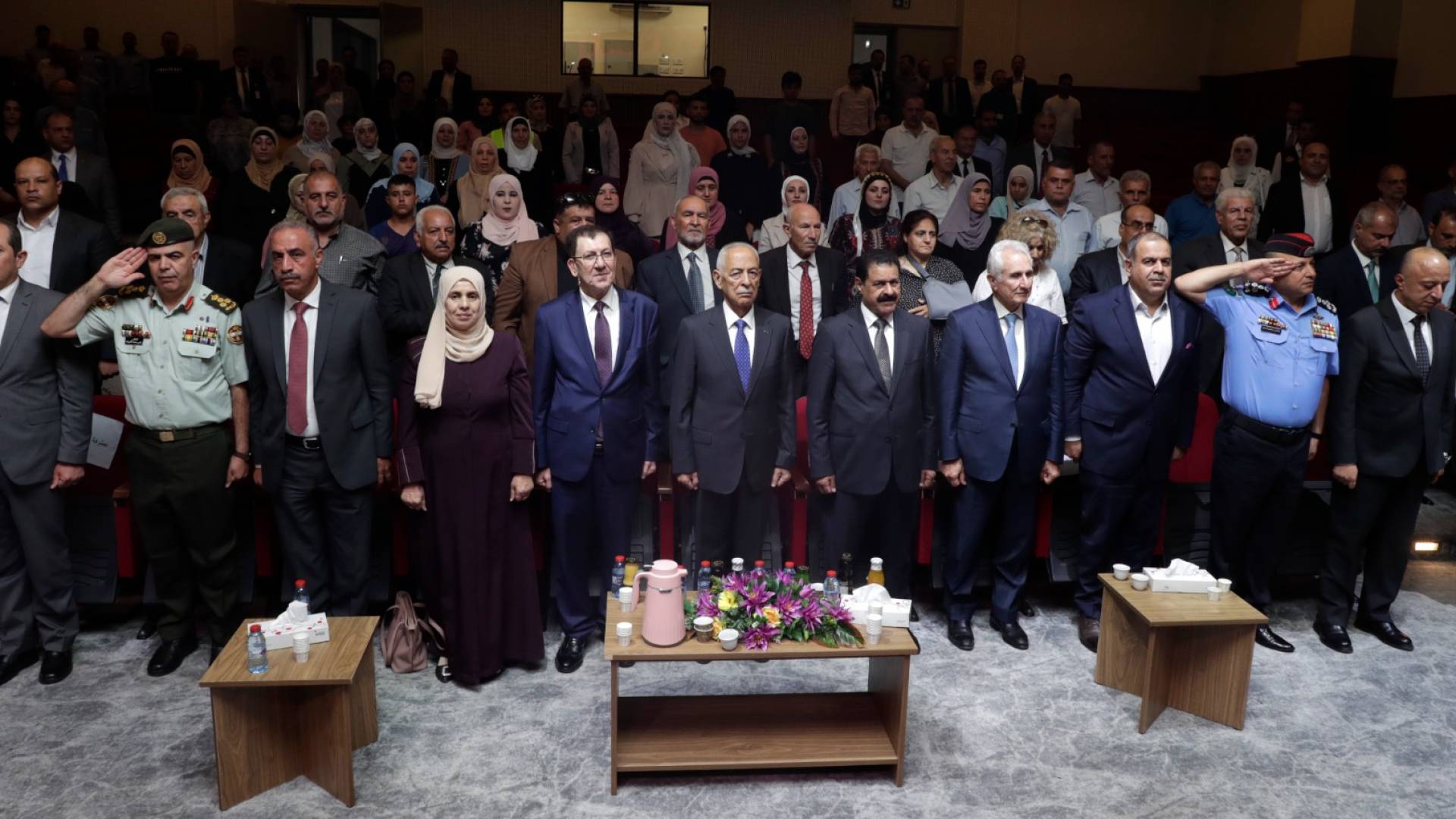 العيسوي يرعى احتفاء منتدى جبل عوف للثقافة بالمناسبات الوطنية في عجلون