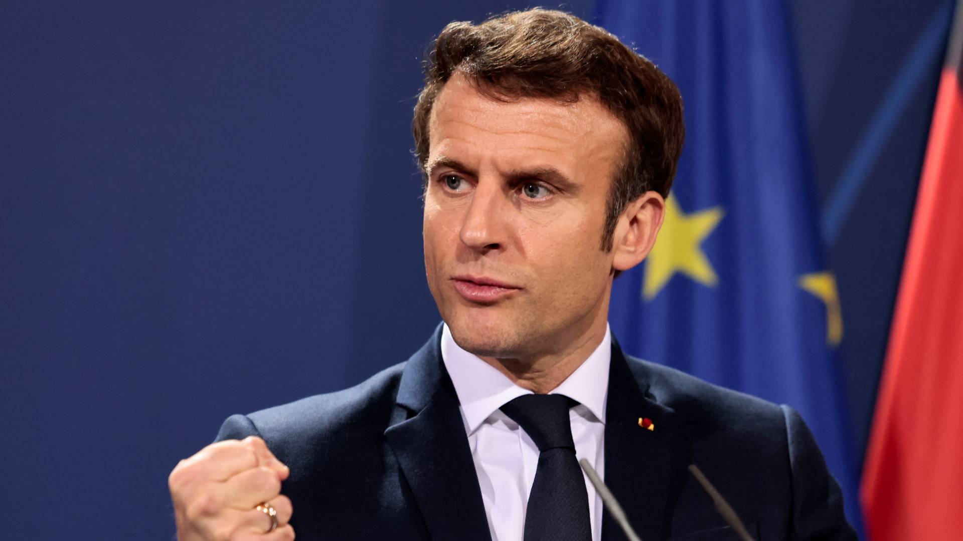 الرئيس الفرنسي، إيمانويل ماكرون