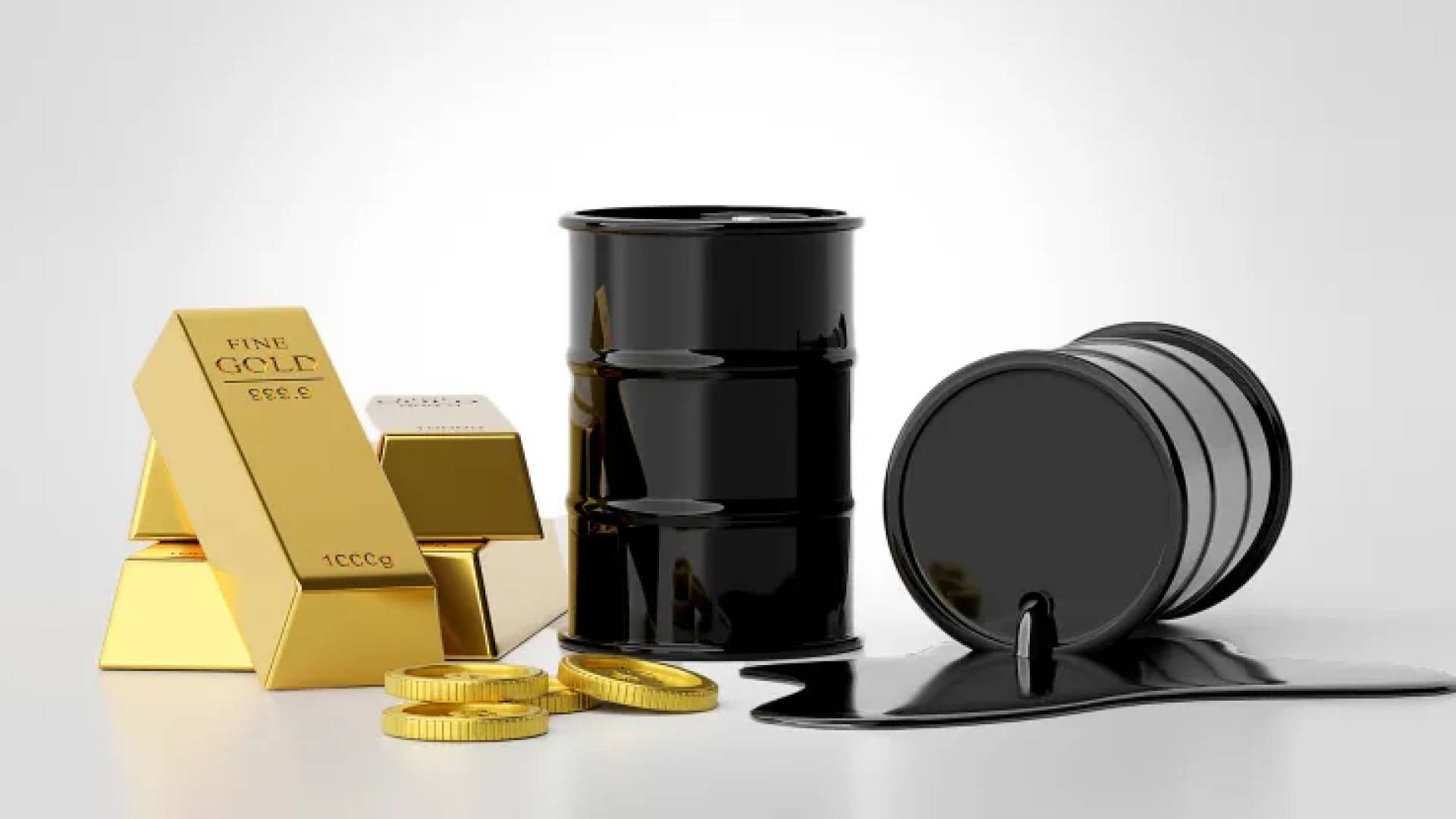 النفط والذهب