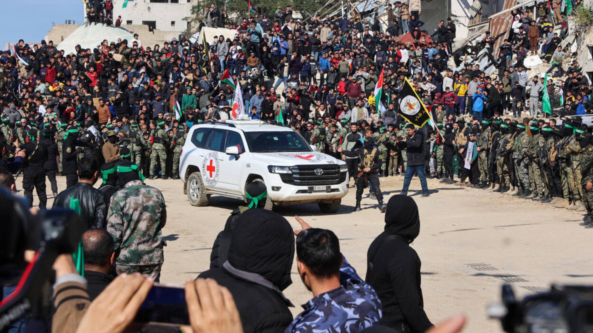 محتجزين في غزة