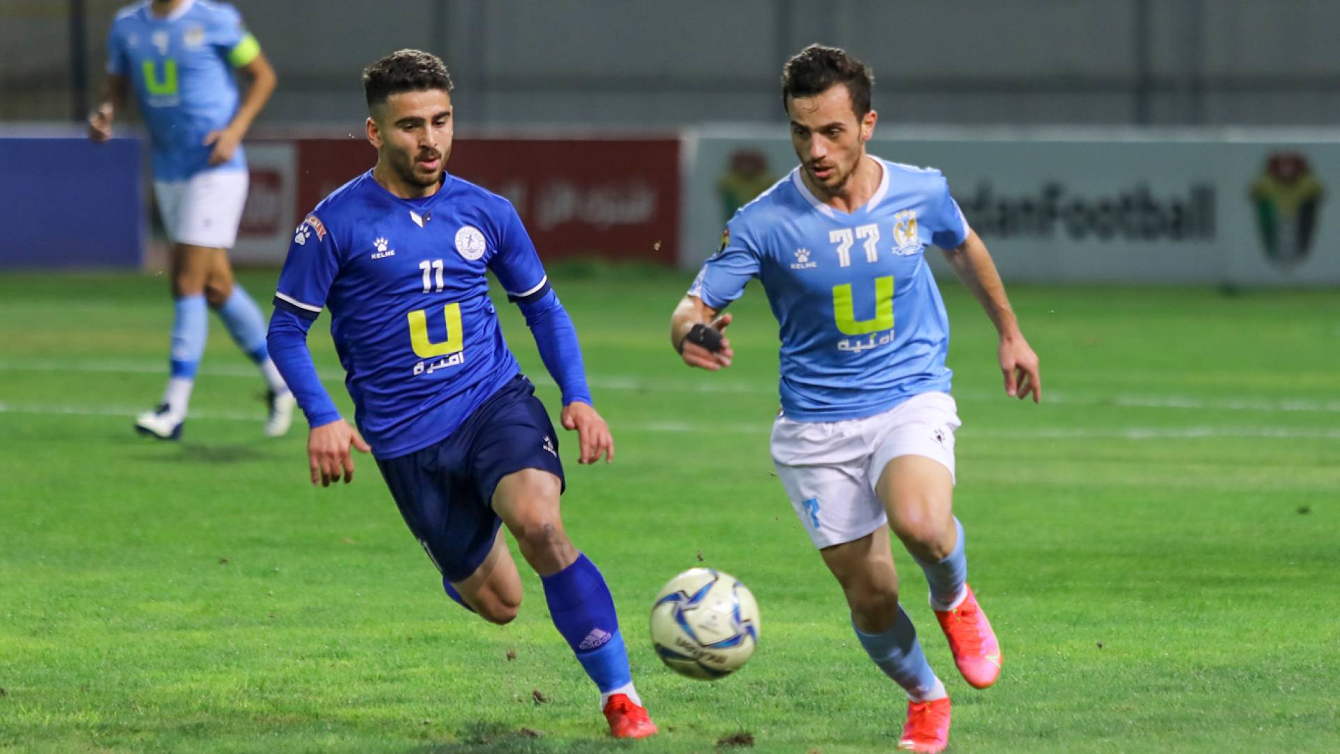 من منافسات الدوري الأردني