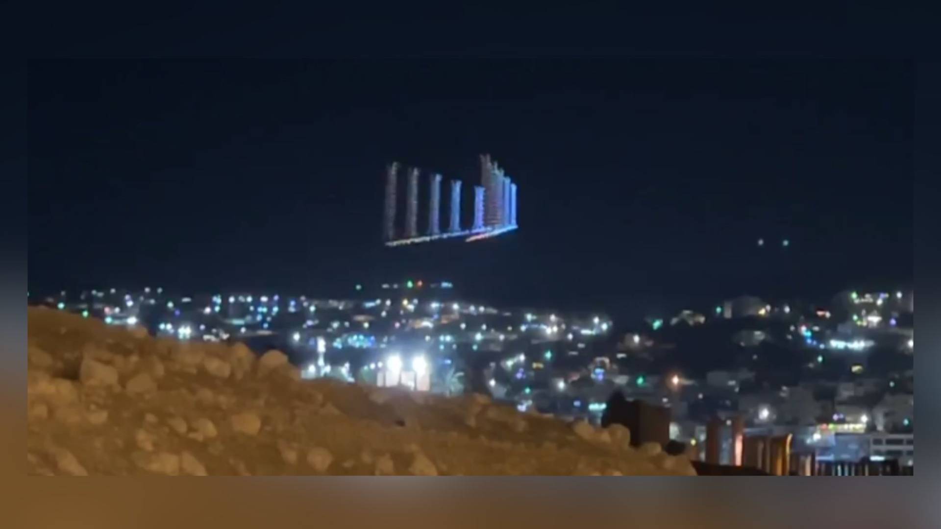 تشكيلات طائرات الدرون