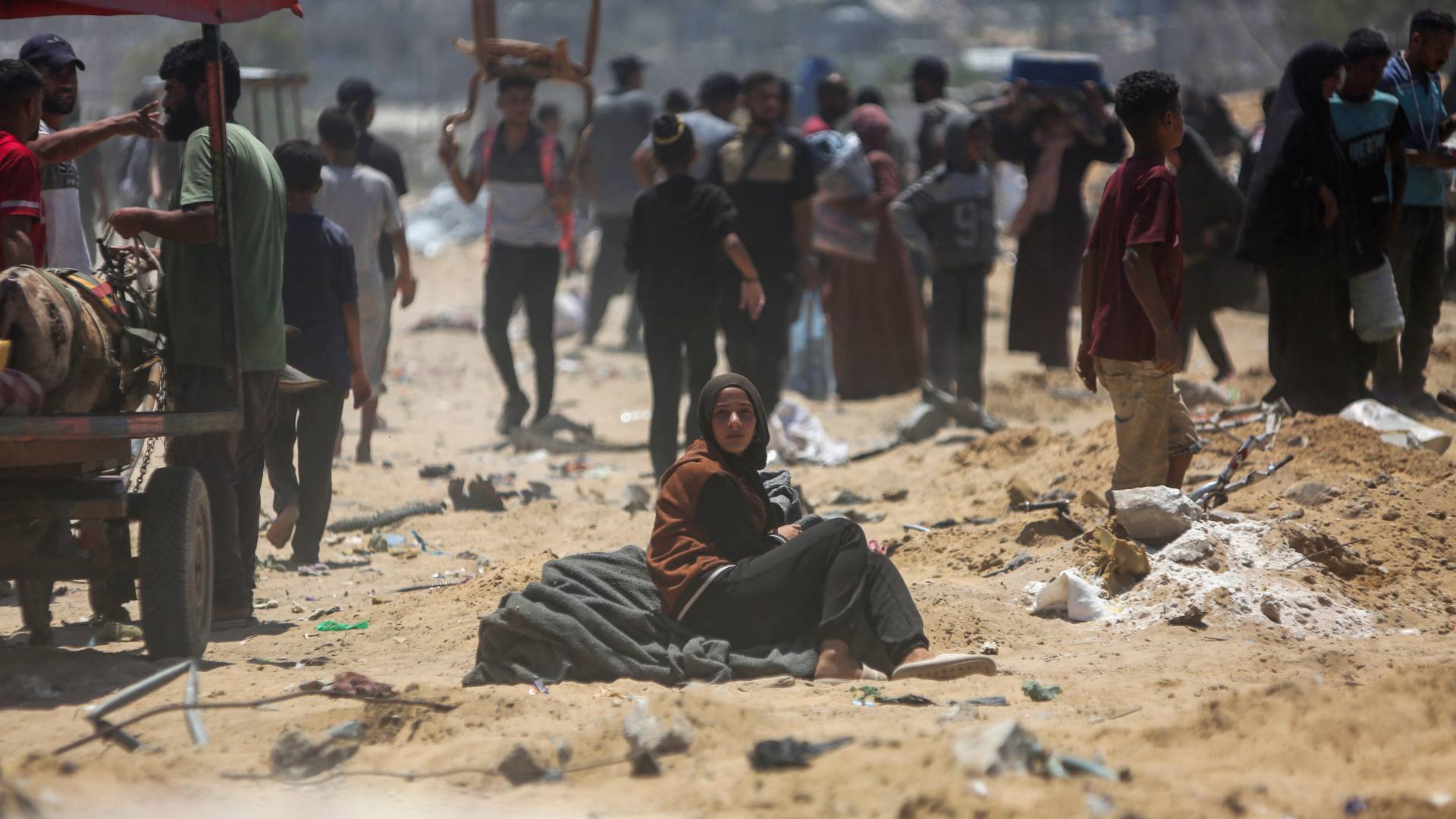 غزة تحت القصف