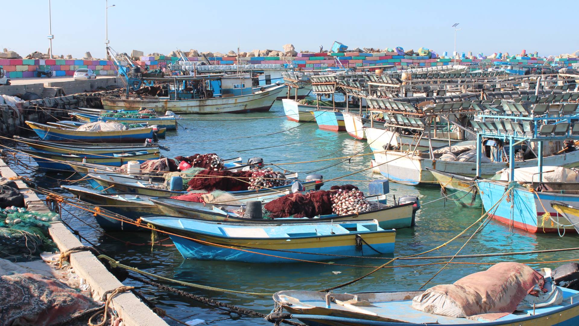 المنطقة البحرية في غزة