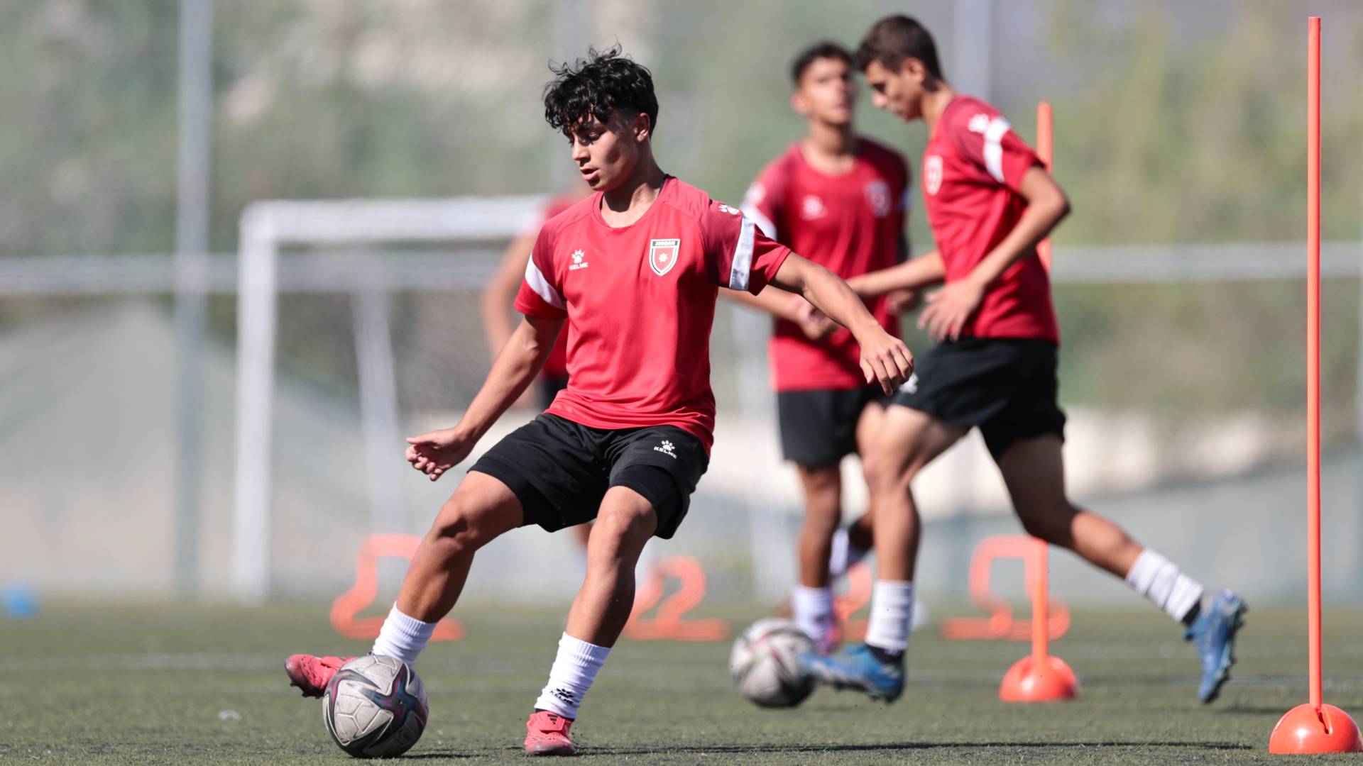 من تدريبات المنتخب الوطني