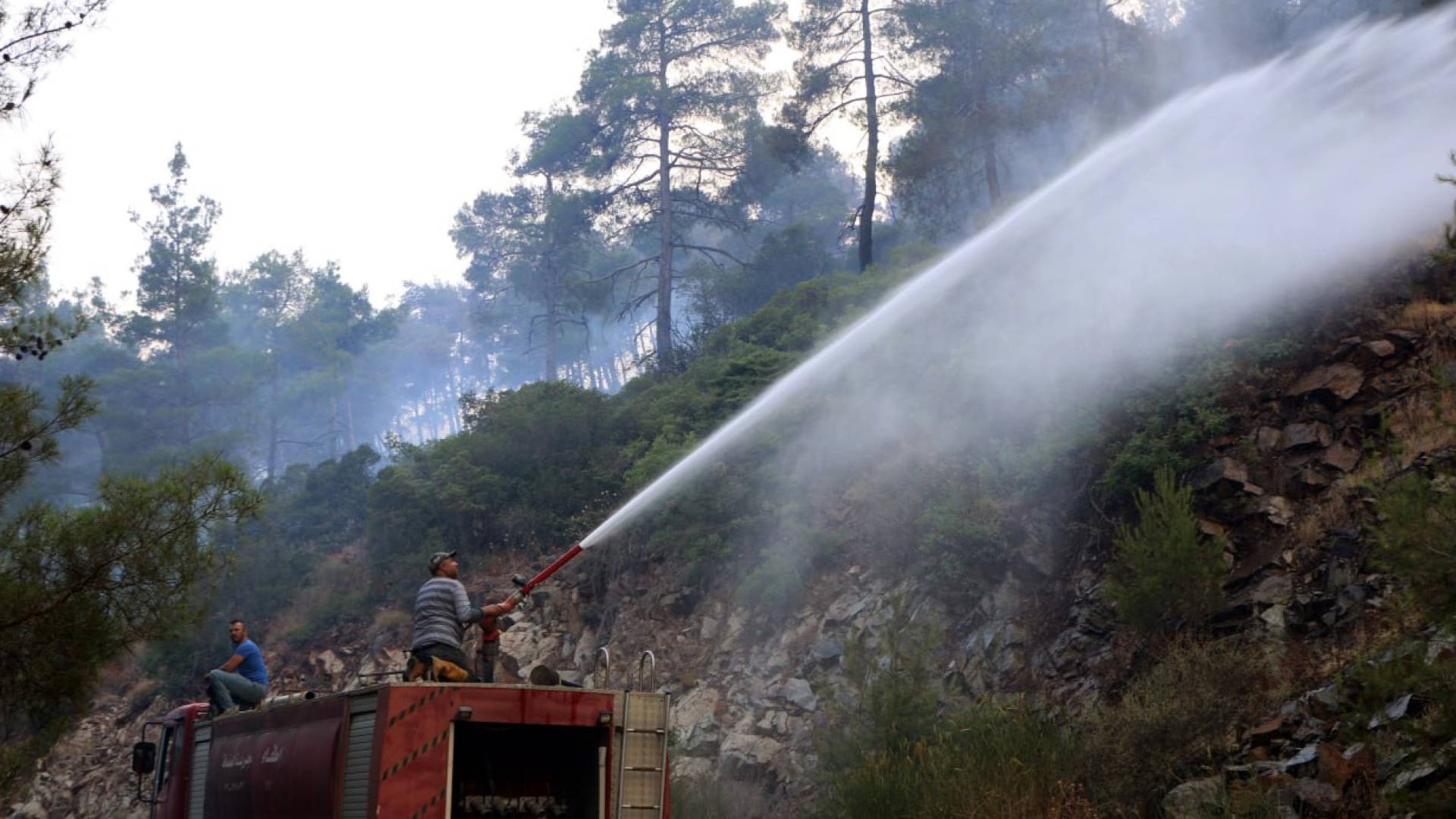 وزير الطوارئ السوري: فرق الإطفاء تسيطر على امتداد الحرائق في كل محاور ريف اللاذقية الشمالي