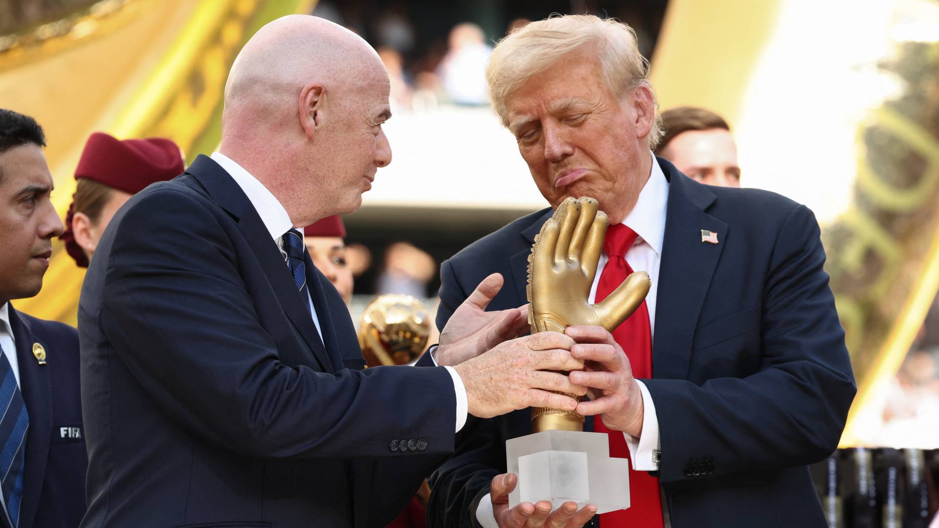 ترمب في نهائي كأس العالم للأندية