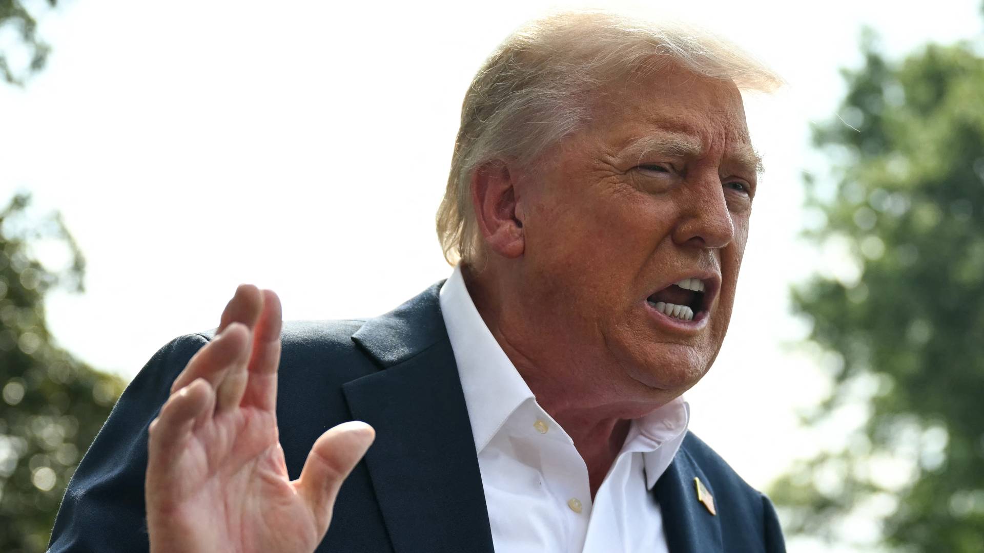 الرئيس الأمريكي دونالد ترمب