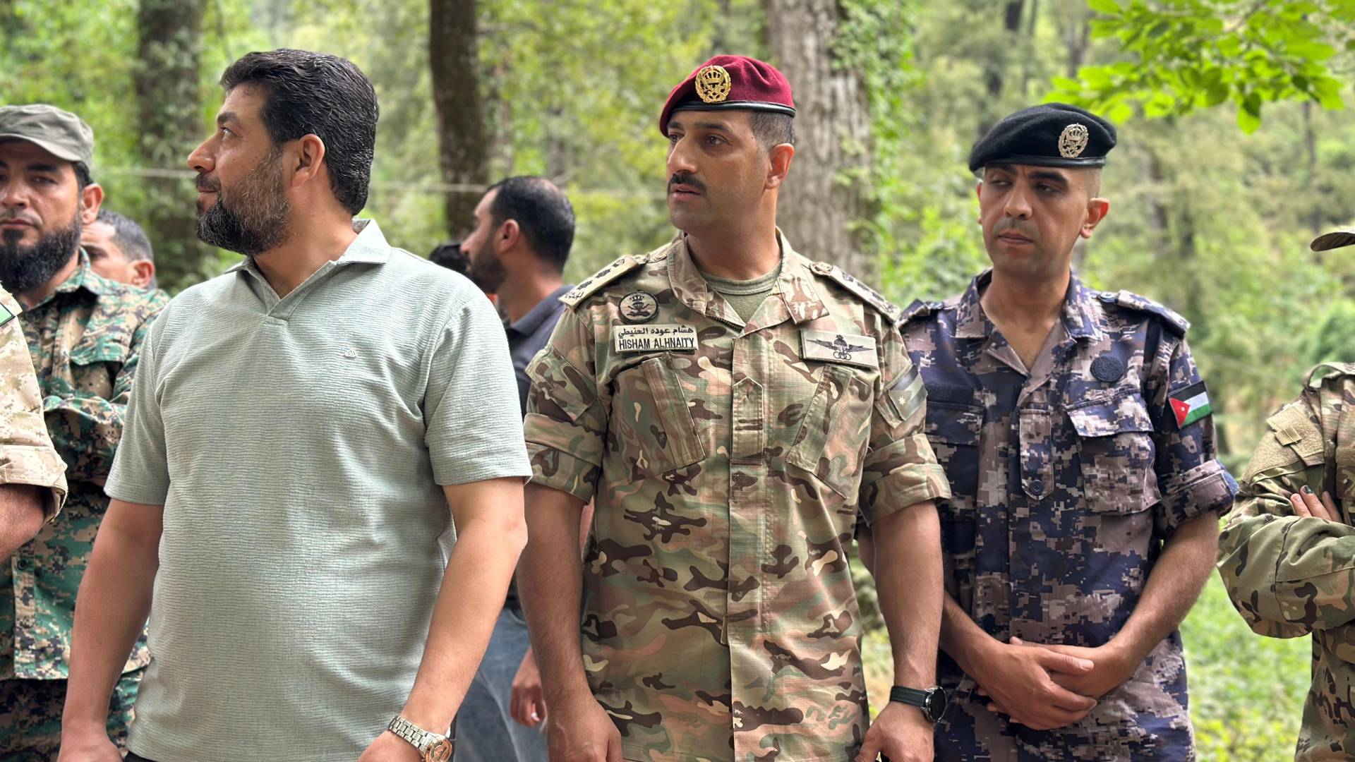 الوفد العسكري الأردني