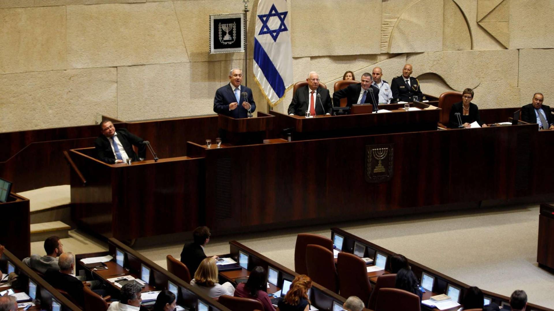 نتنياهو في الكنيست