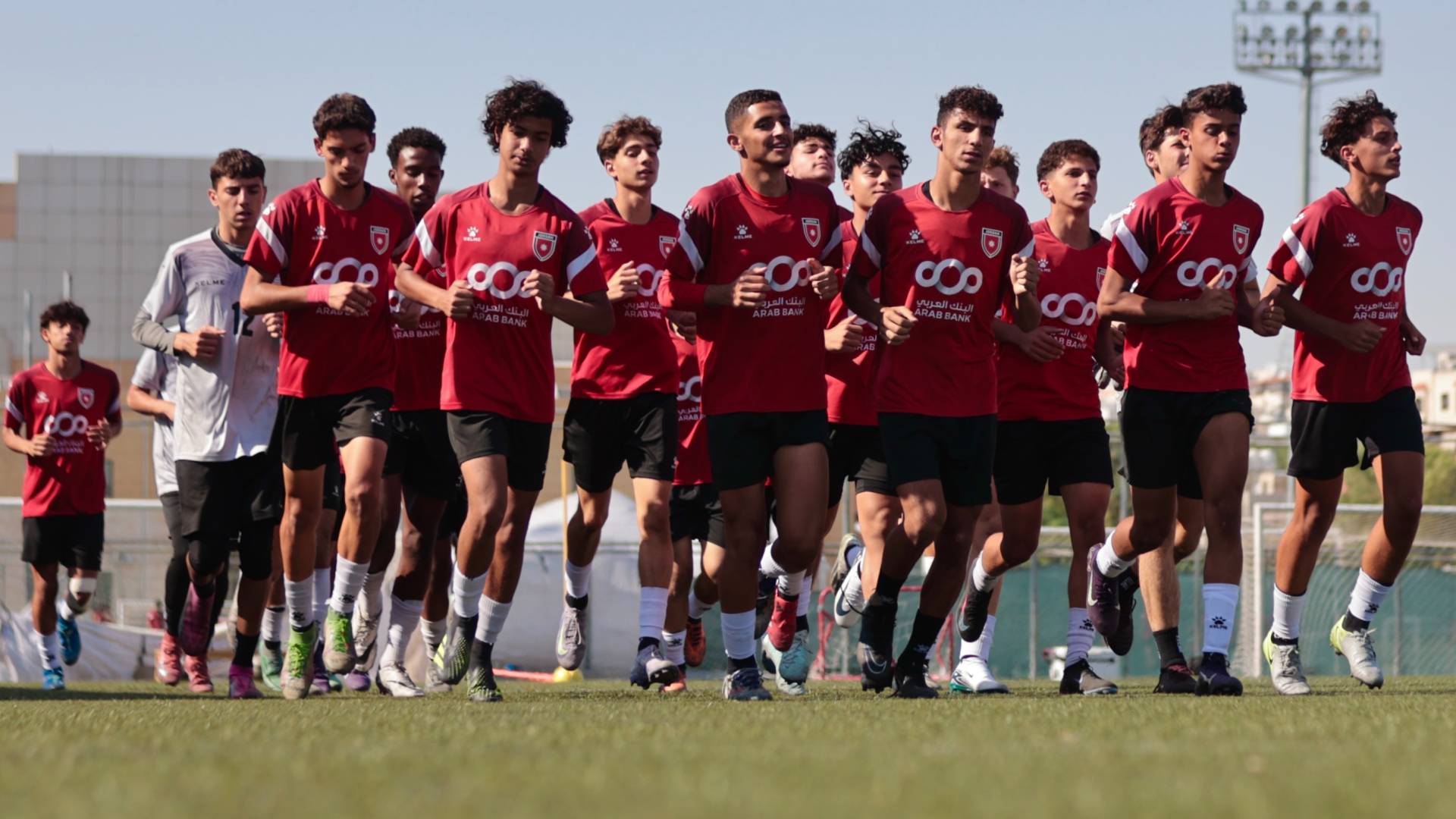 من تدريبات المنتخب الوطني