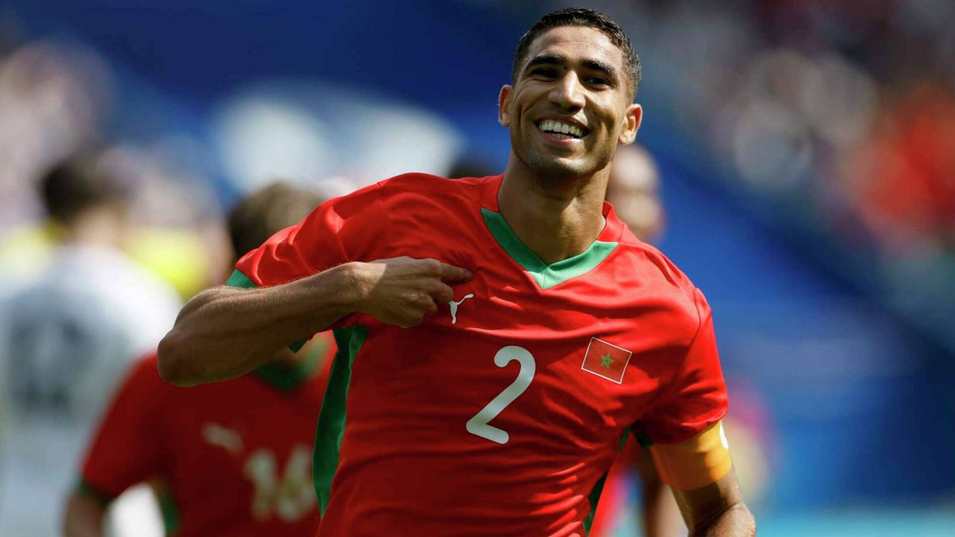 النجم المغربي أشرف حكيمي