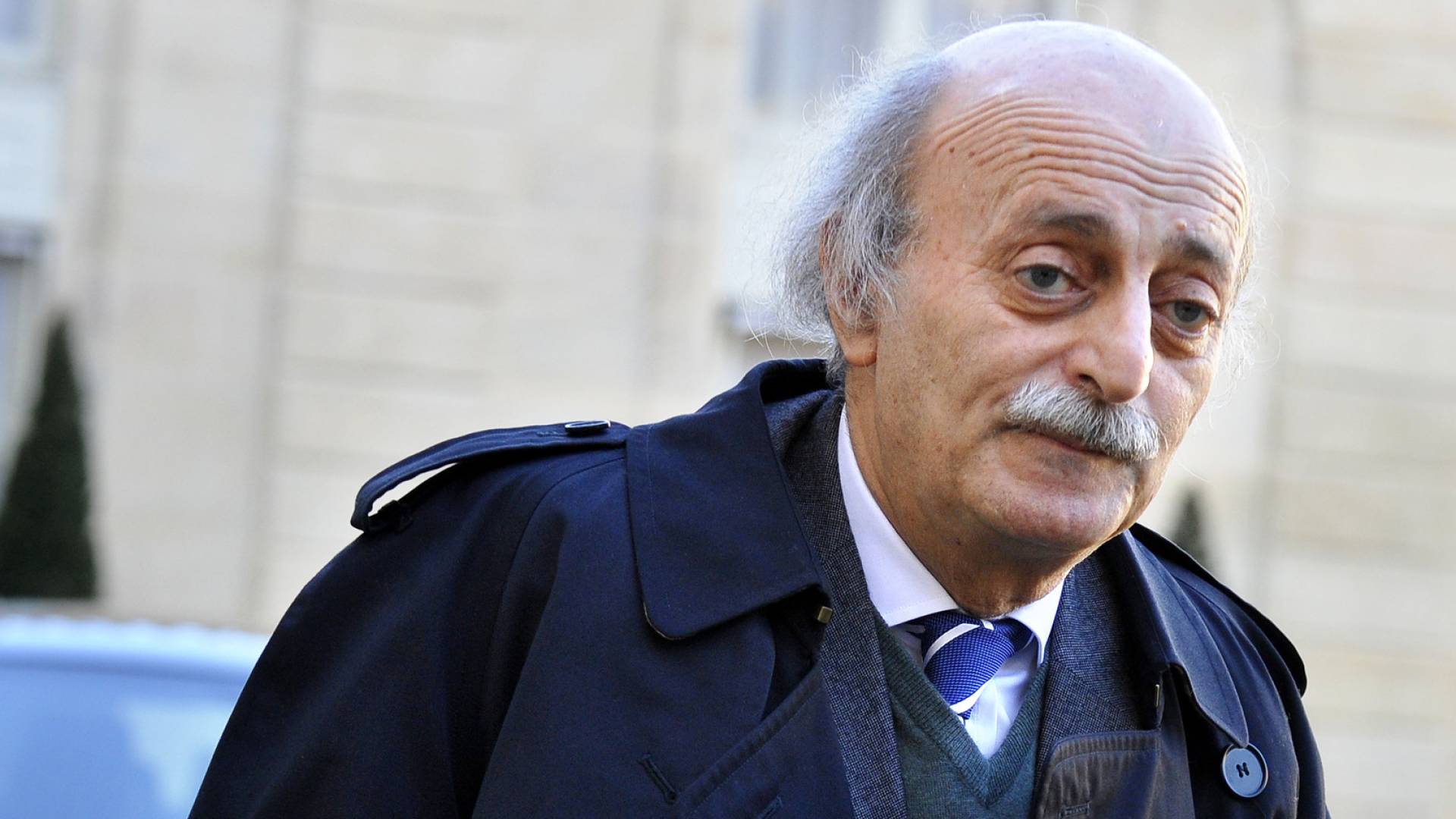 الرئيس السابق للحزب التقدمي الاشتراكي في لبنان وليد جنبلاط