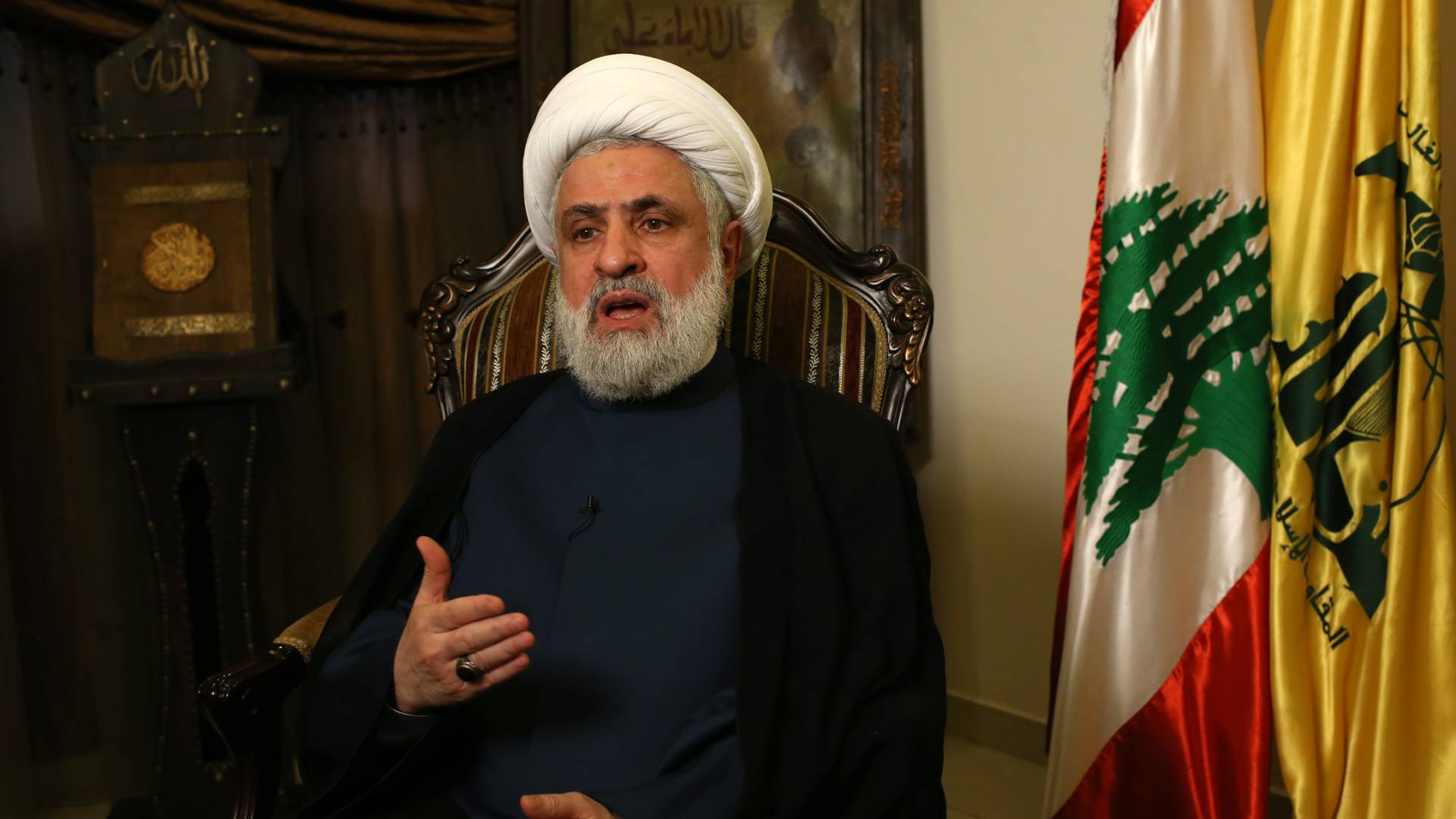 قاسم: أمريكا تعرض اتفاقا جديدا رغم الخروقات السابقة في الأشهر الثمانية الماضية