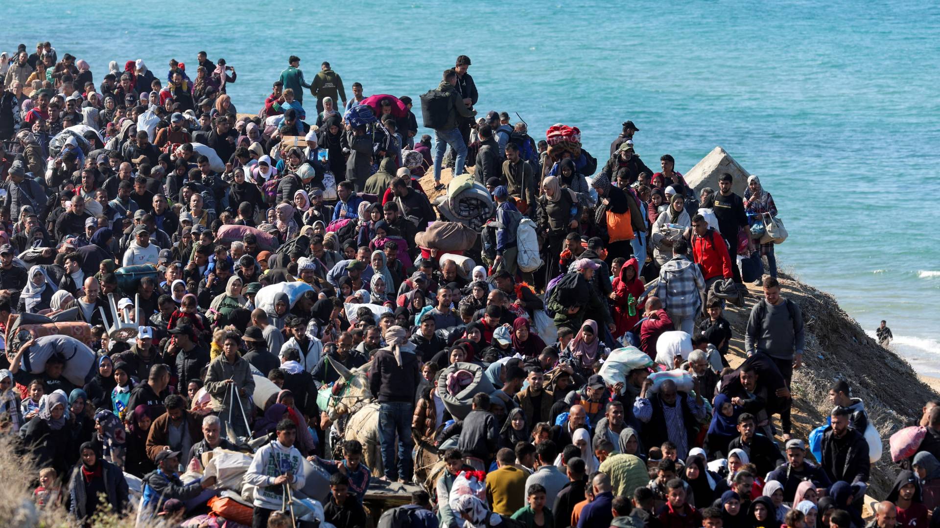 نازحون في غزة