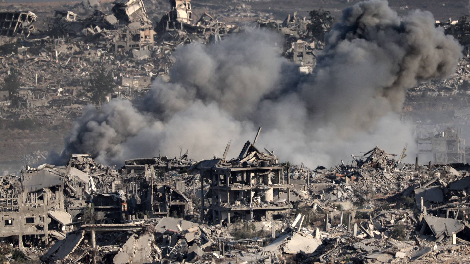 آثار الدمار في قطاع غزة