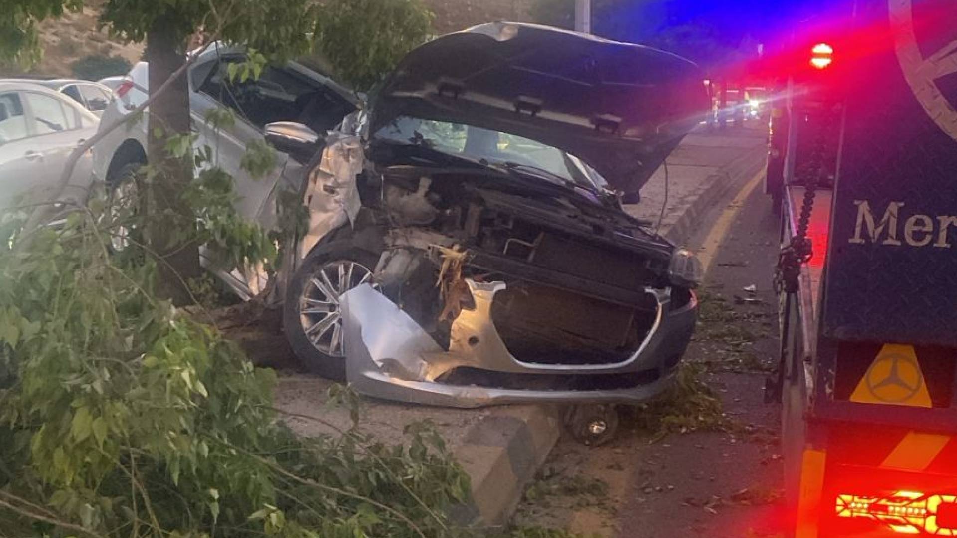 حادث في شارع الاردن