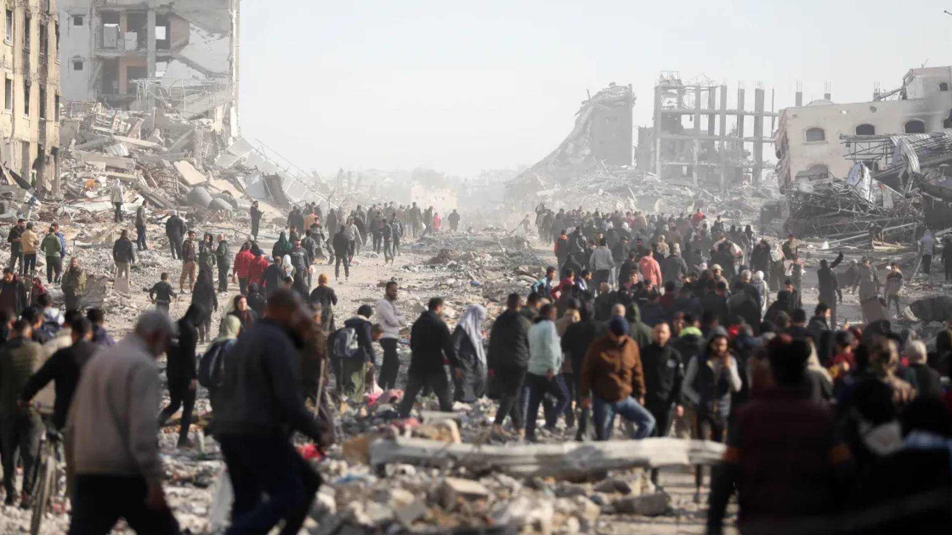 نازحون فلسطينيون