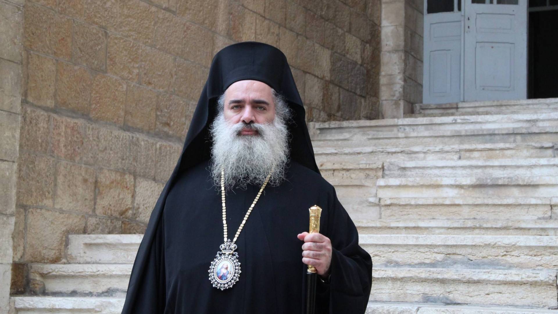 رئيس أساقفة سبسطية للروم الأرثوذكس المطران عطا الله