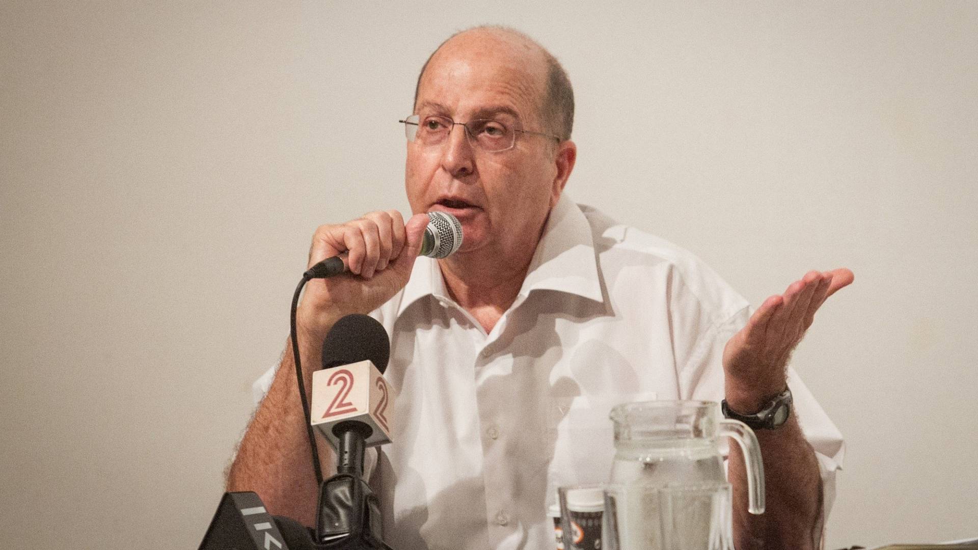 رئيس الأركان الإسرائيلي الأسبق موشيه يعلون