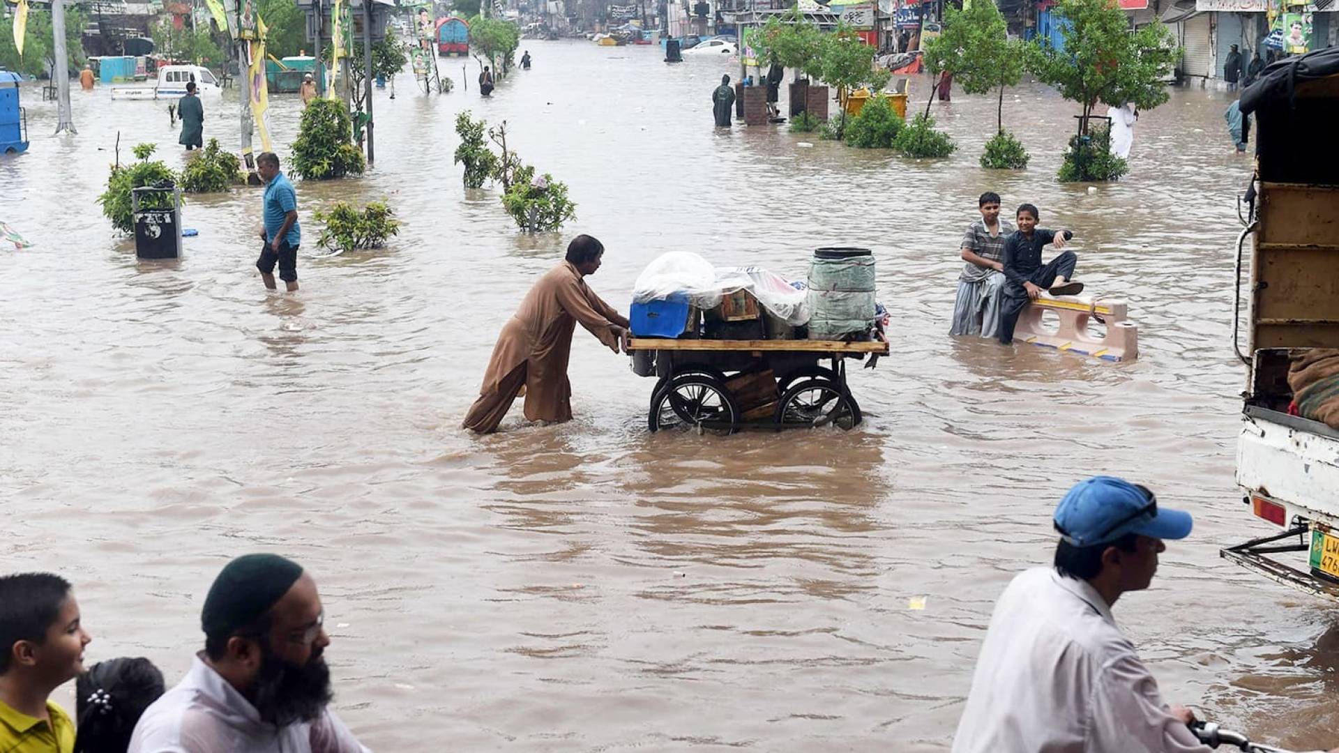فيضانات في الباكستان