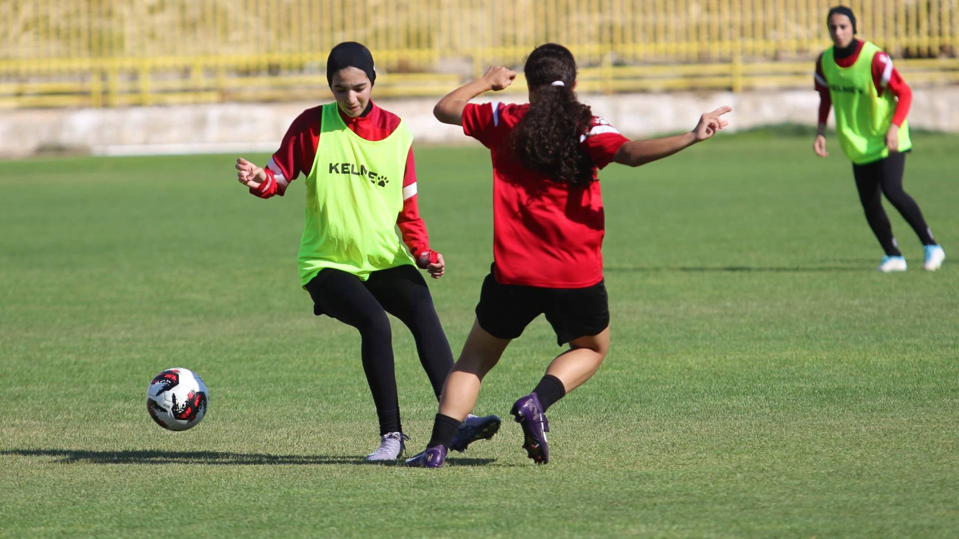 من تدريبات النشميات