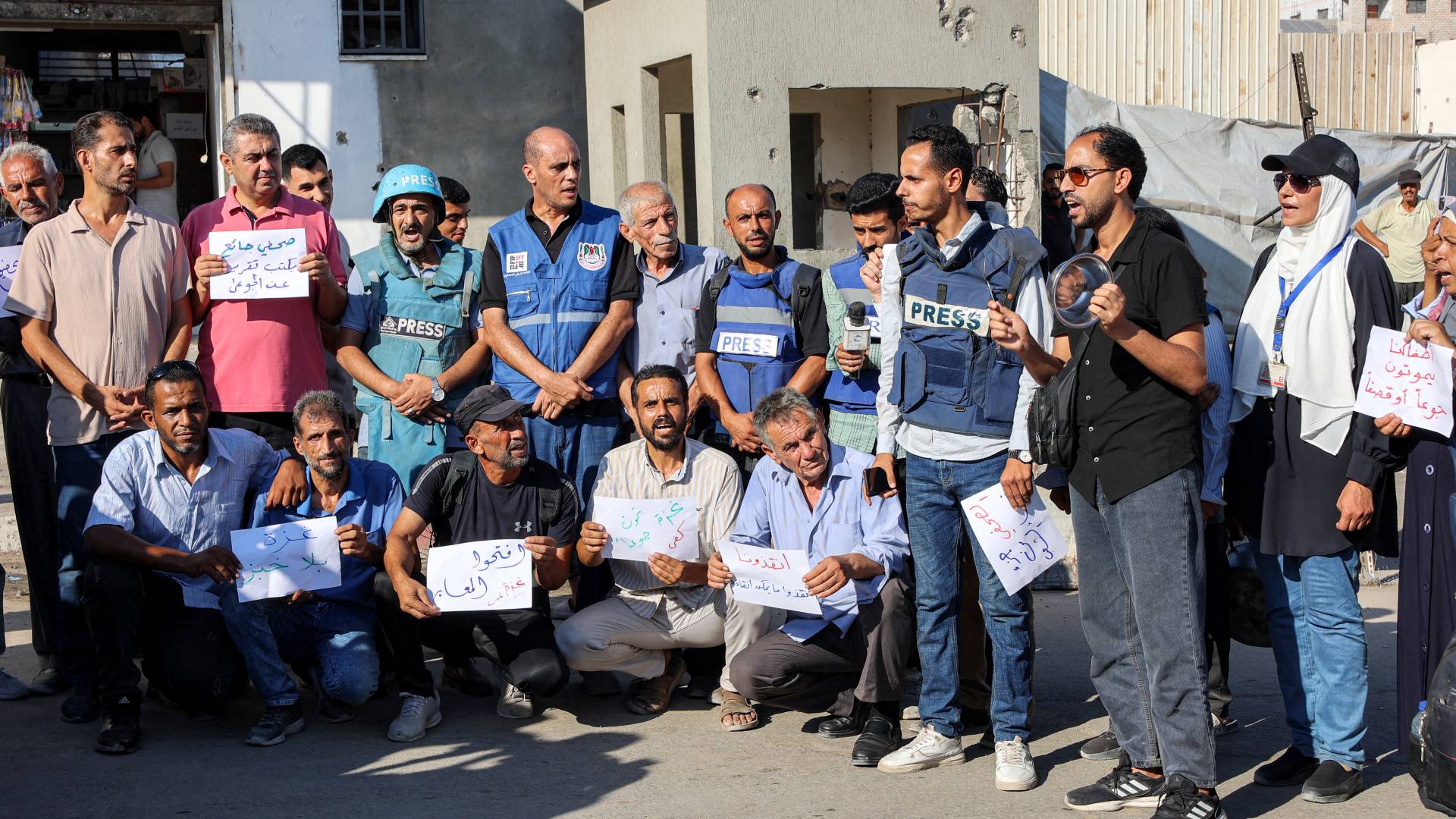 صحفيين في غزة